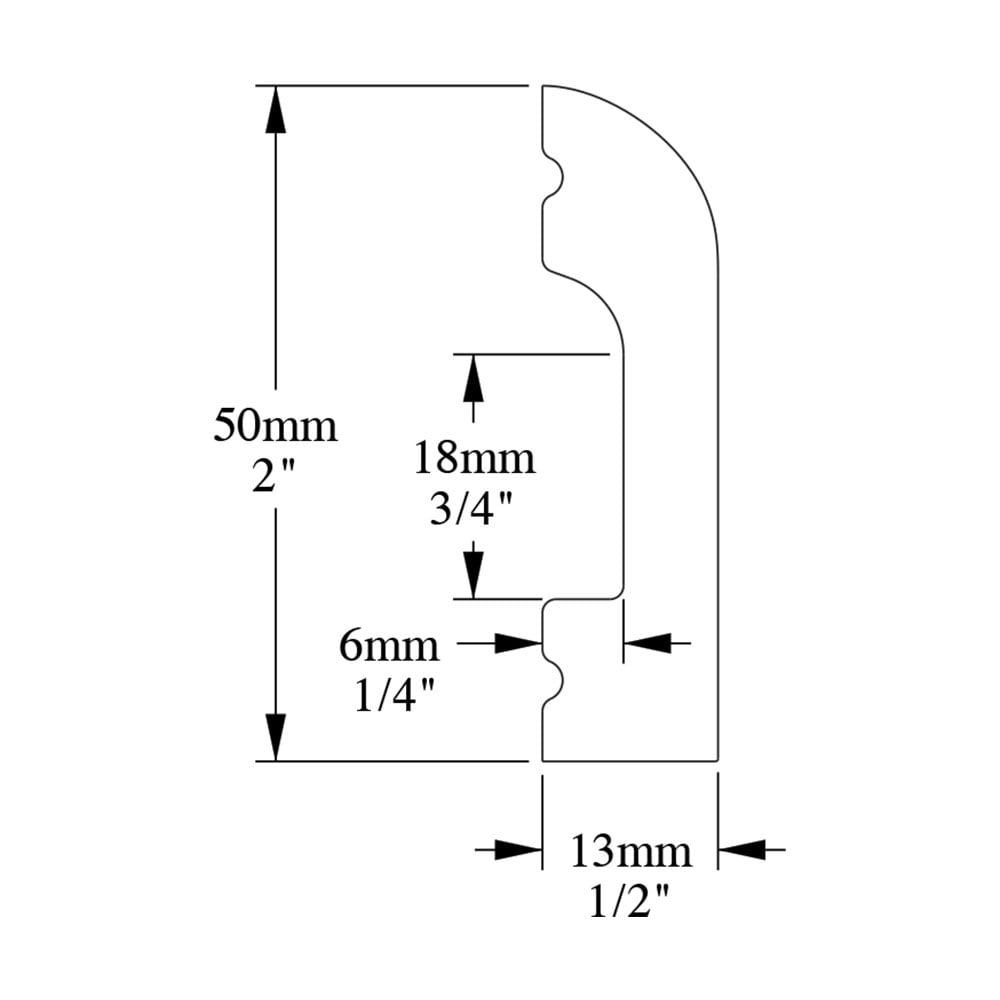 Orac Decor SX182F Baseboard-Moulding - View #2