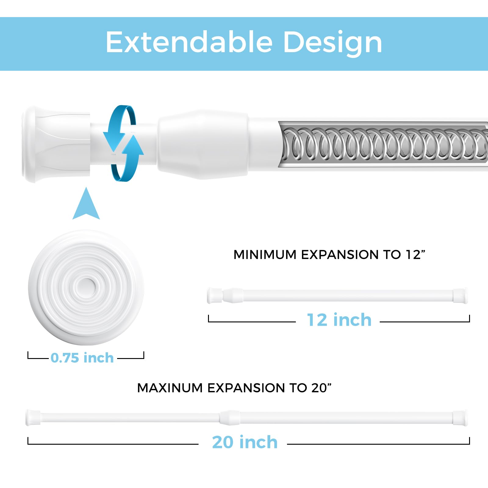 Anqtovp LAN0713N057 Curtain-Rods - View #2