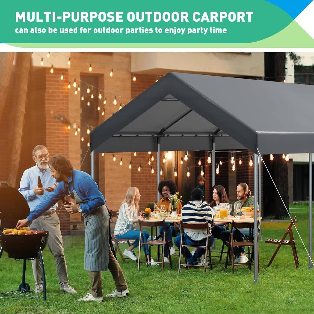 WhizMax KL-PHO-140WMH1X Carport-Covers - View #3