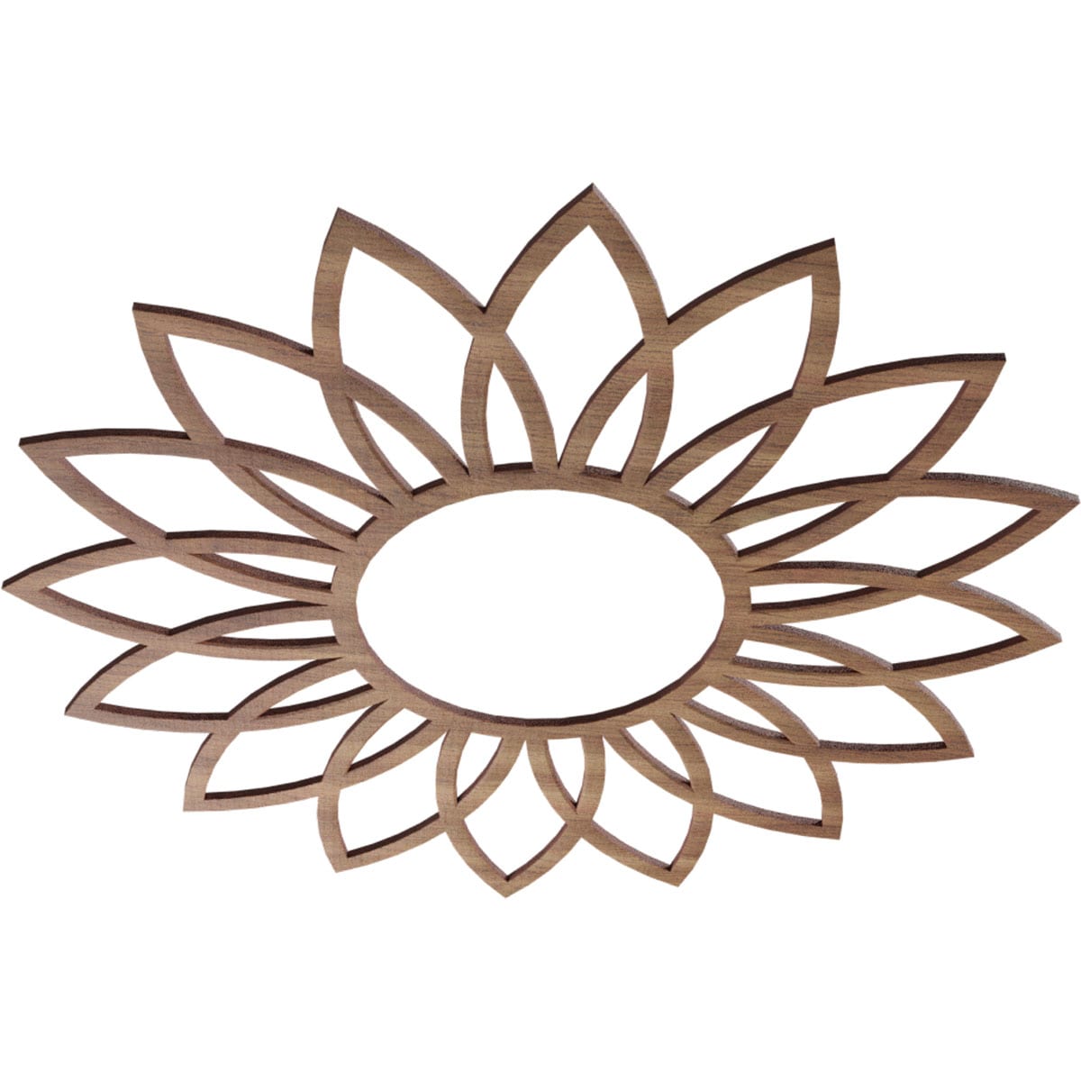 Ekena Millwork CMWP24X24X0250DAWA Ceiling-Medallions - View #2