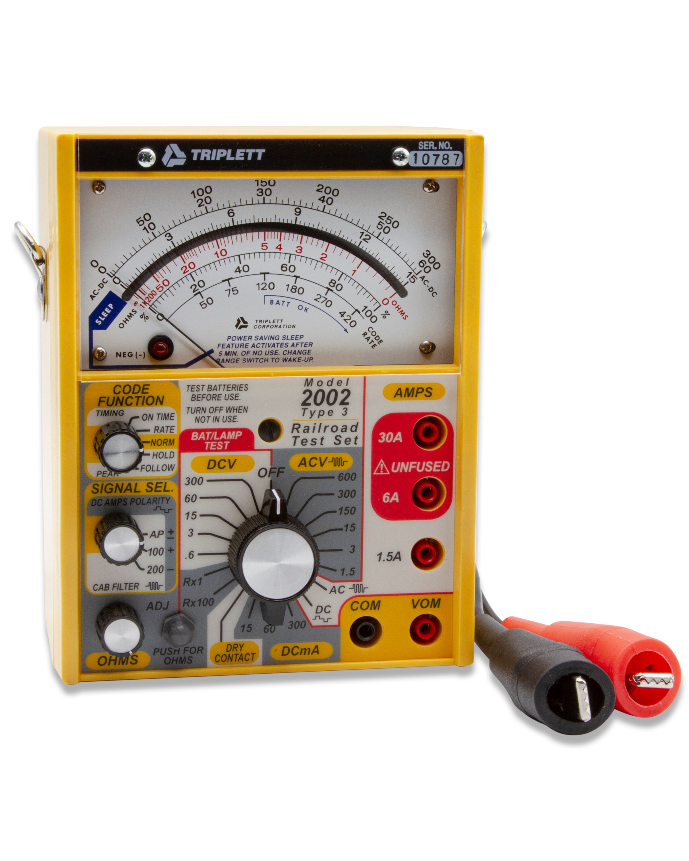 TRIPLETT 2012 Analog Display Voltage Tester 600-Volt