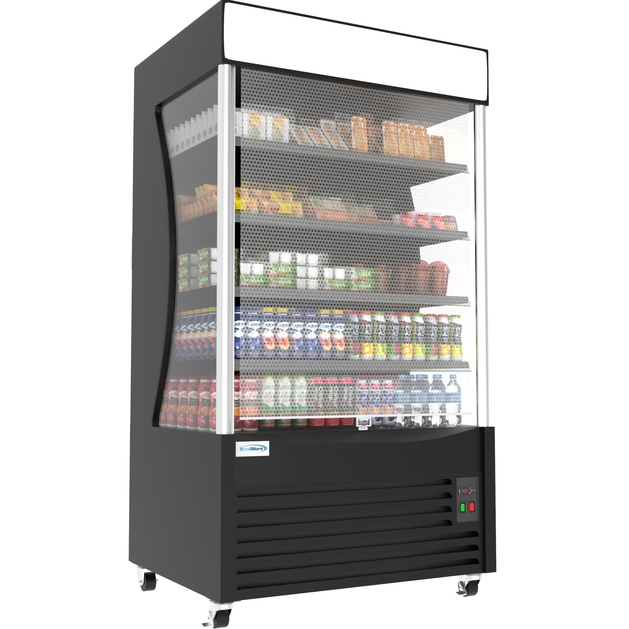 KoolMore LOW-CDA-25C-BK Commercial-Refrigerators - View #2