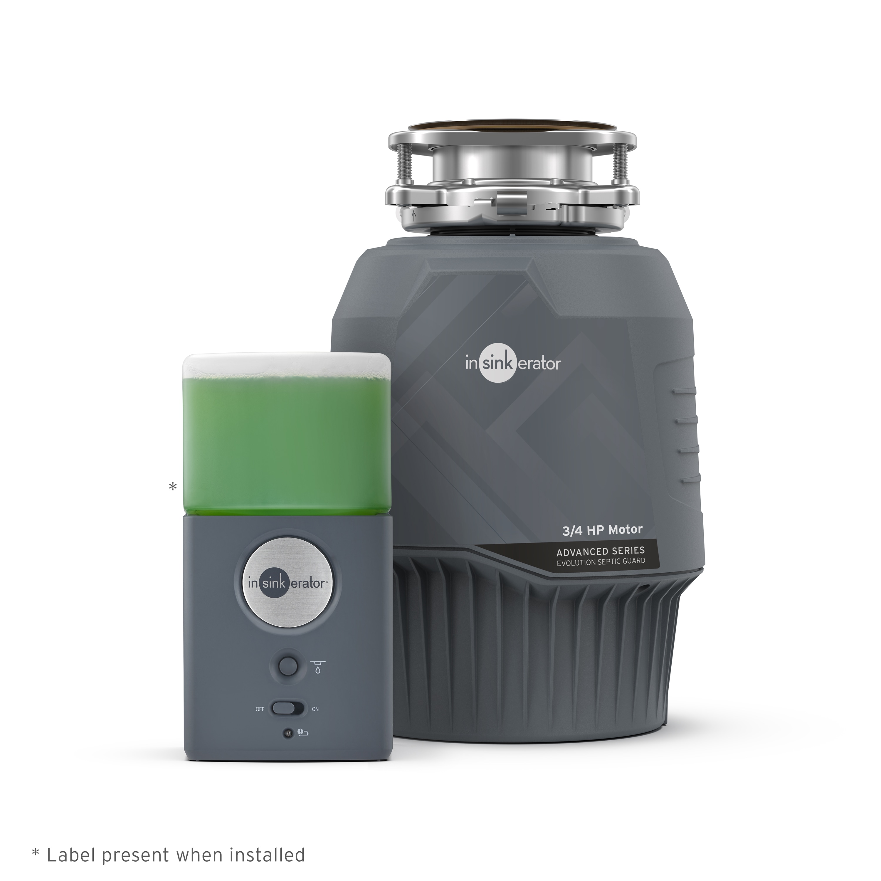 InSinkErator EVO SEPTIC GUARD Advanced Series Continuous feed 3/4-HP Septic Safe Non-corded Garbage Disposal