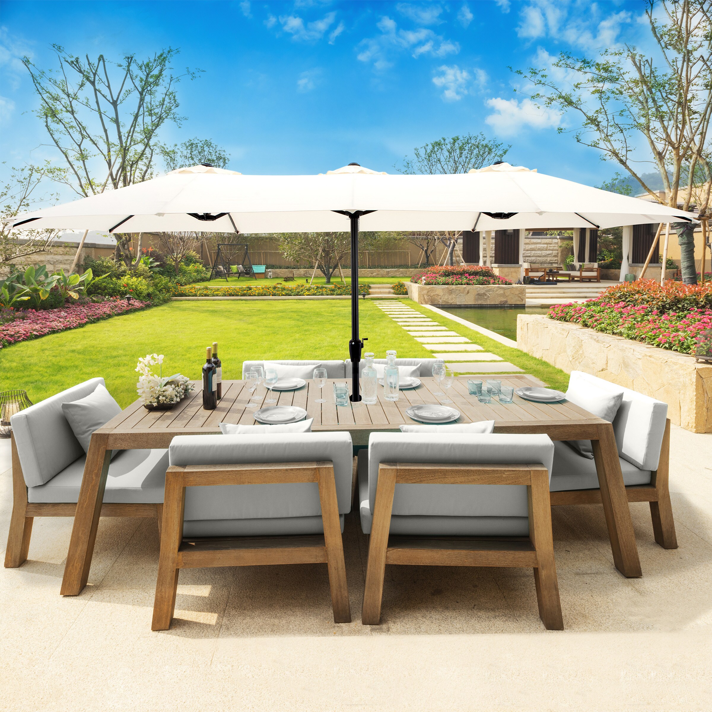 Pure Garden 50-LG1283 Umbrellas-2 - View #6