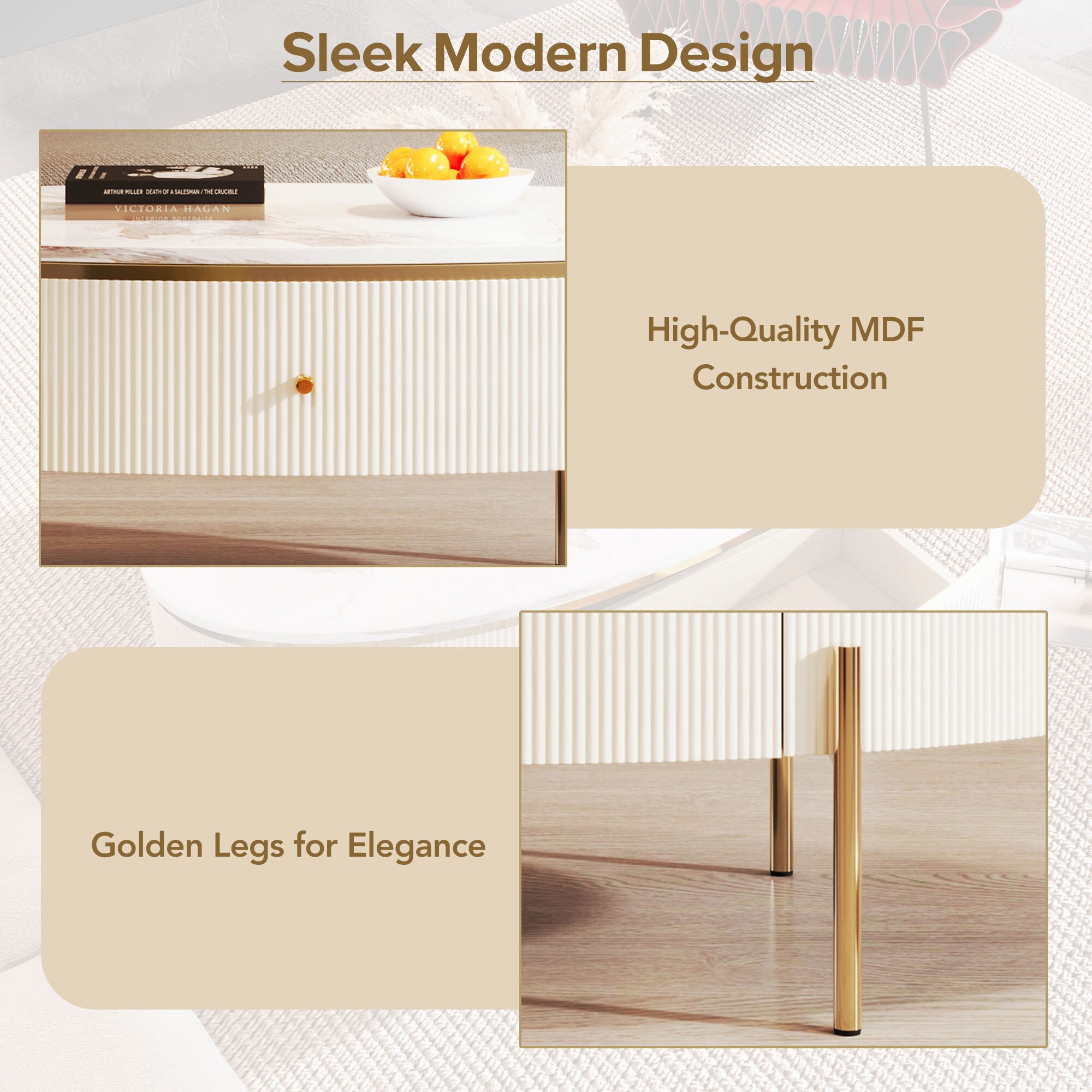 ModernLuxe L3P-WF321716AAK Coffee-Tables - View #4