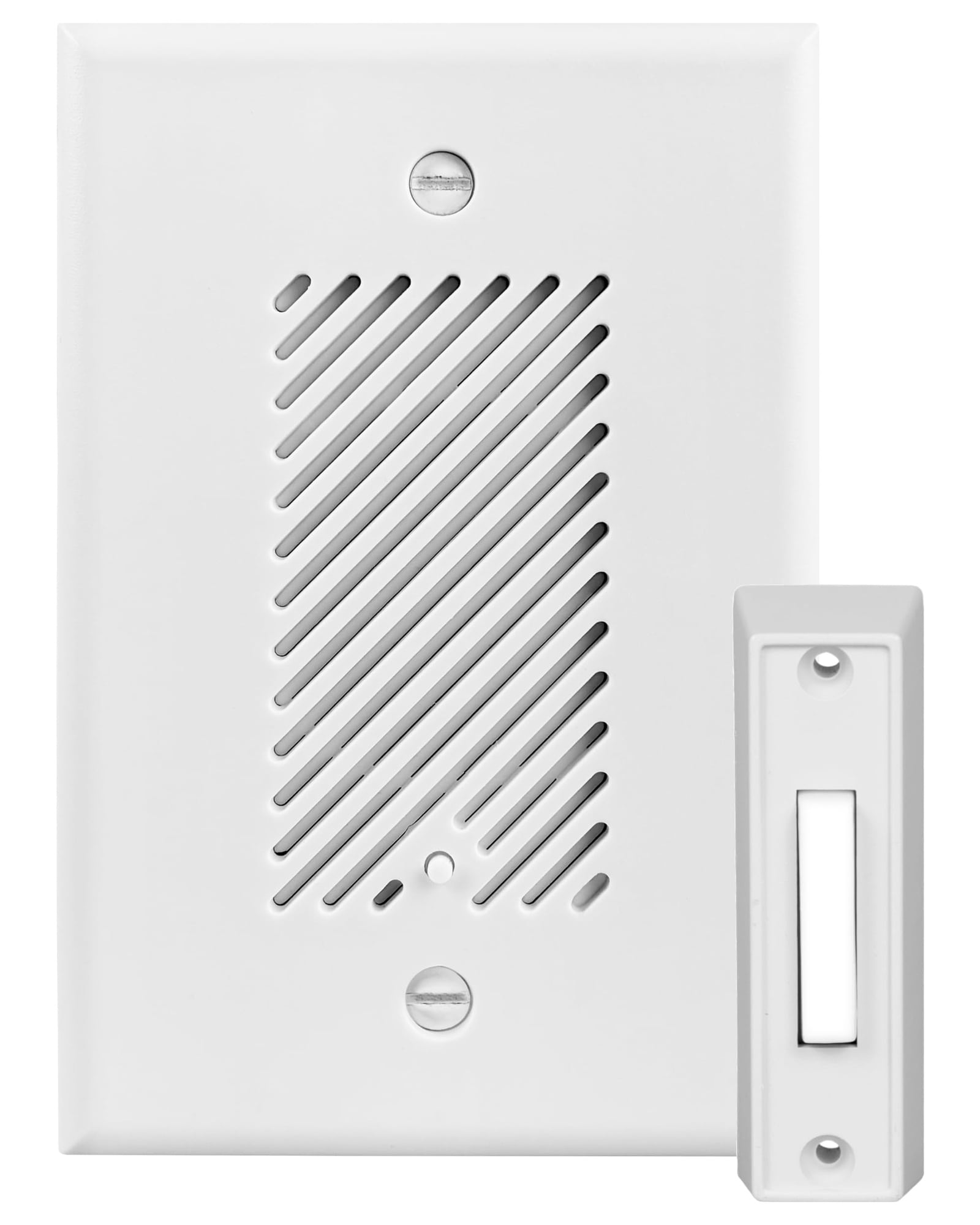 Oyezvary Single Gang Electronic Door Chime Kit with Lighted Button for Standard Non Metallic Junction Boxes durable home #LOZ0824O0259