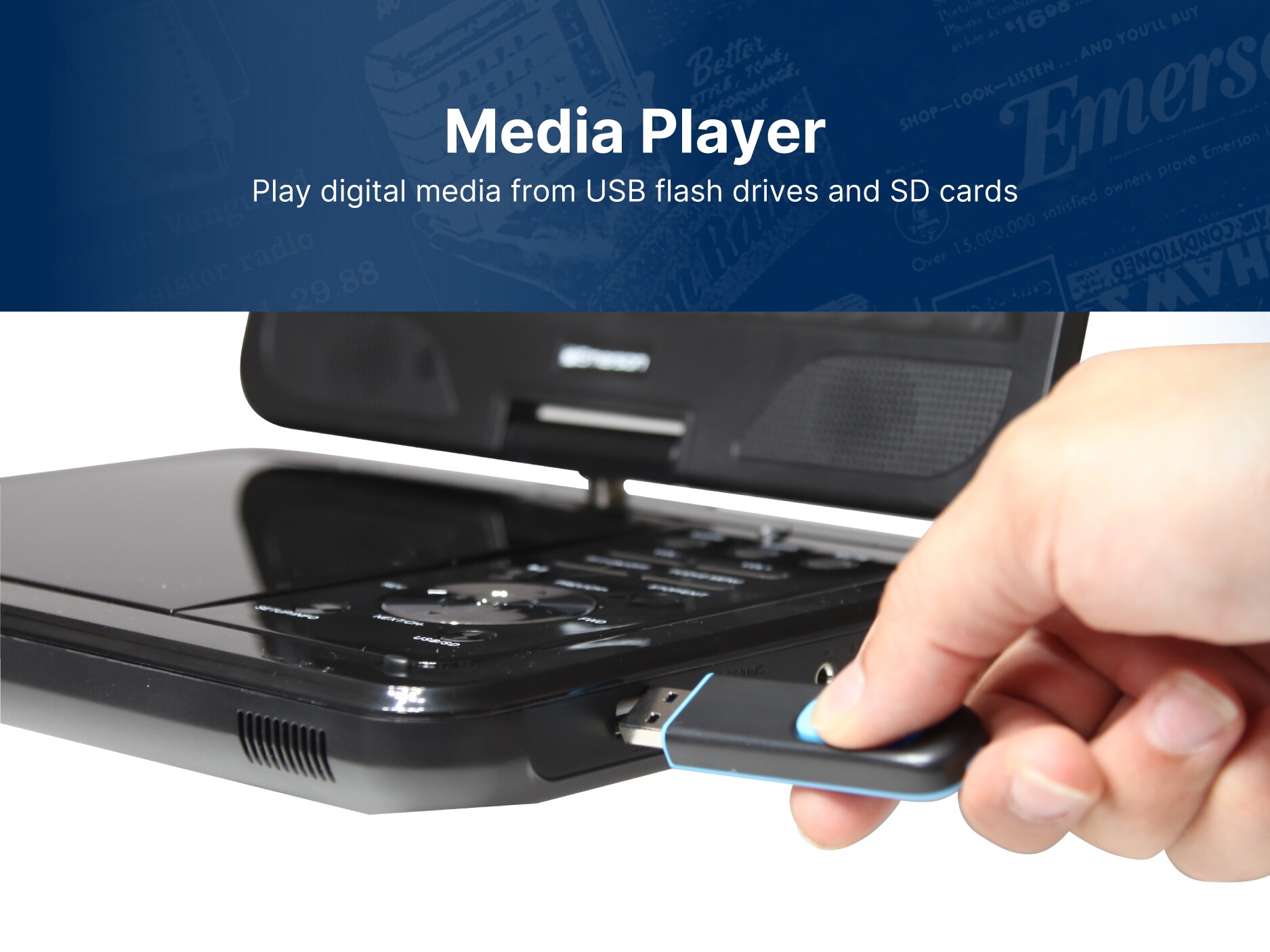Emerson EPD-1050 Blu-Ray-Players - View #8