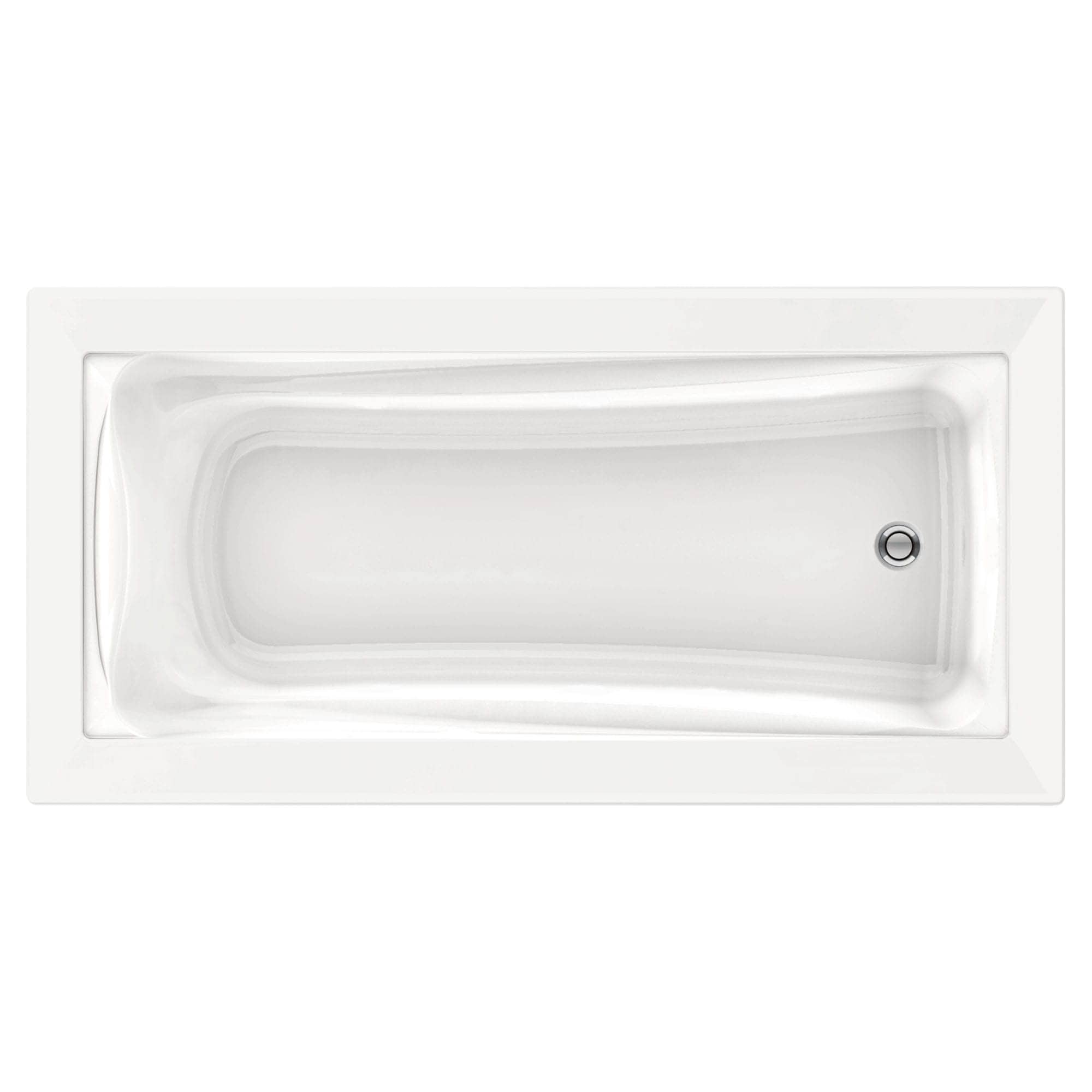 American Standard 3573002.020 Green Tea 36.0-Inches x 72.0-Inches White Acrylic Rectangular Drop-in Soaking bathtub ( Reversible Drain )