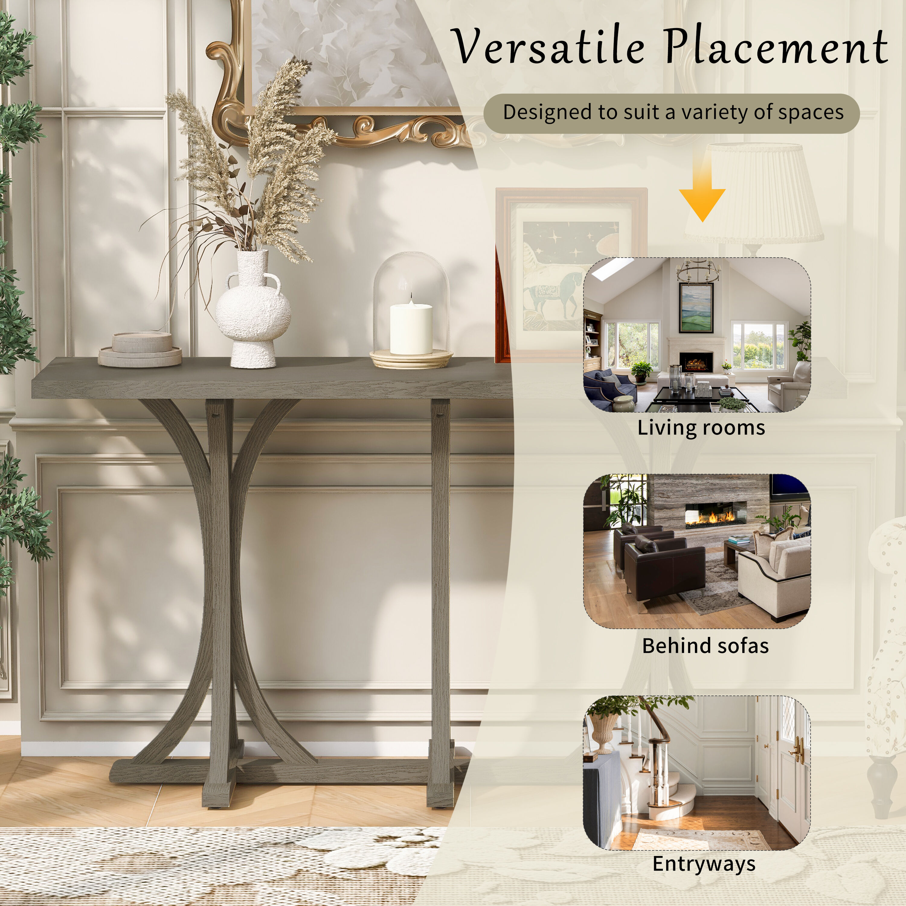 Vynxaria LS0505-7115300E Console-Sofa-Tables - View #6