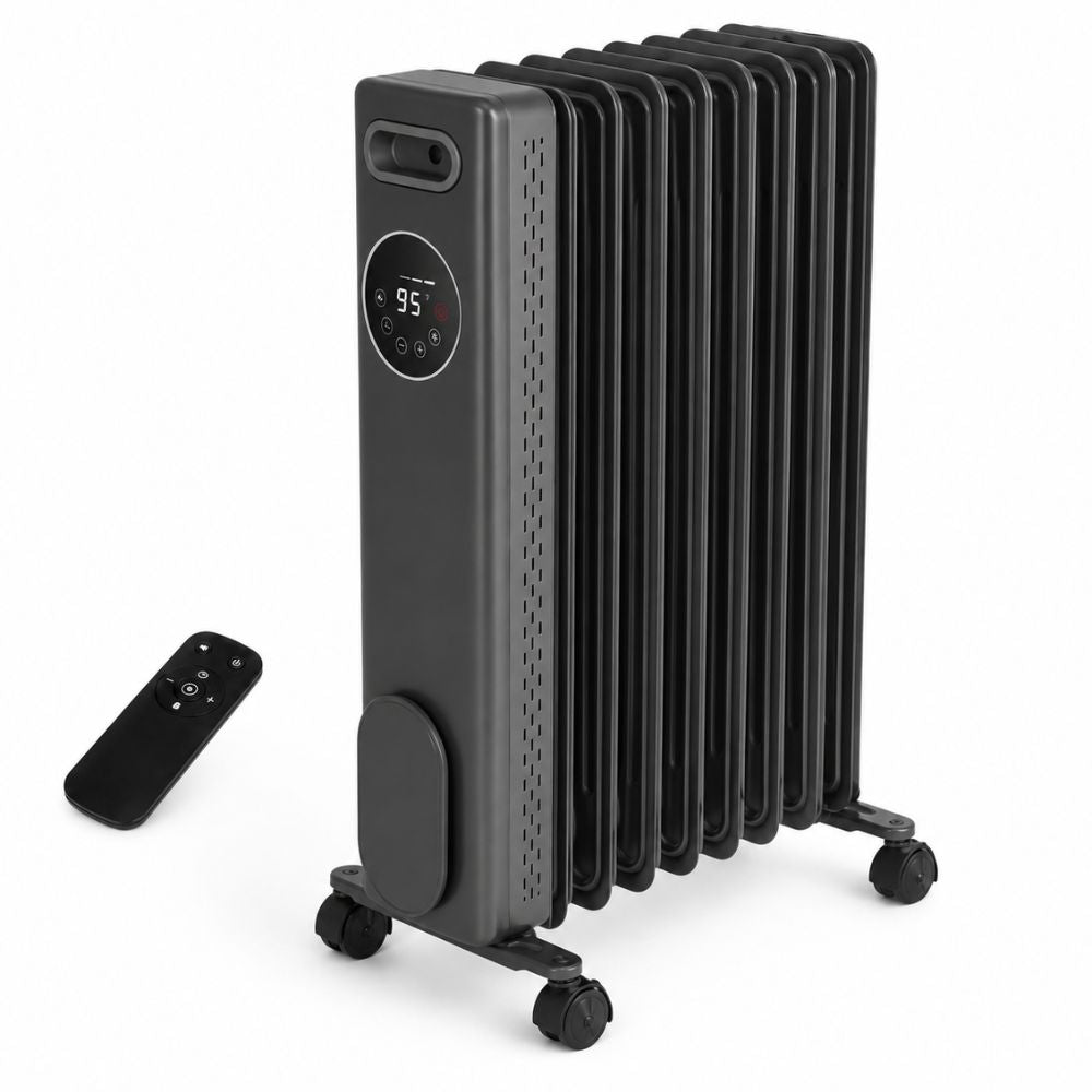 Romswi  Up to 900-Watt Radiant Indoor Electric Space Heater Thermostat