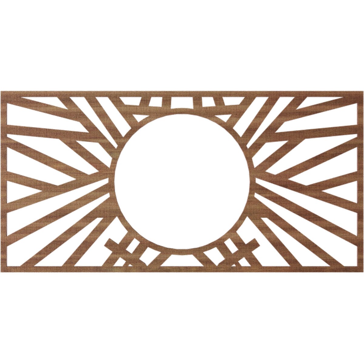 Ekena Millwork CMWP26X13X0250HOWA Ceiling-Medallions - View #4