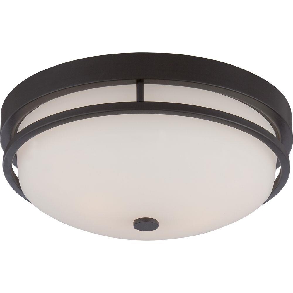  LW-SC511266 2-Light 13-in Sudbury Bronze Flush Mount Light