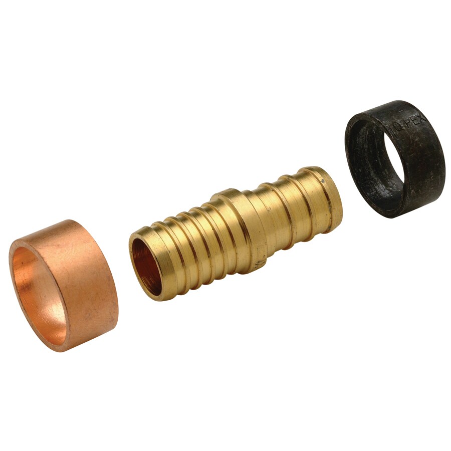 Vanguard PXBC3434 3/4" X 3/4" Brass Coupling Polyb-pex