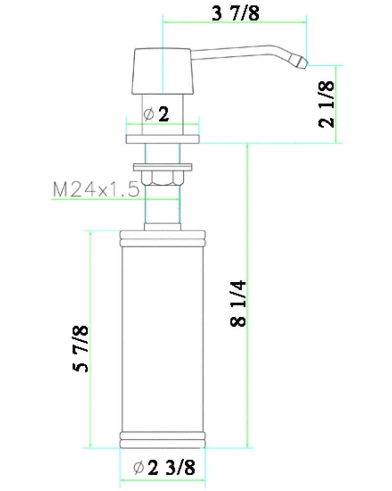 ALFI AB5004-BSS Soap-Lotion-Dispensers - View #4