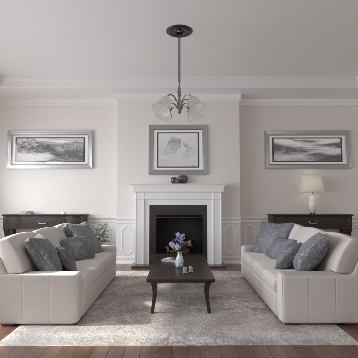 Ekena Millwork CM17MUBLF Ceiling-Medallions - View #4