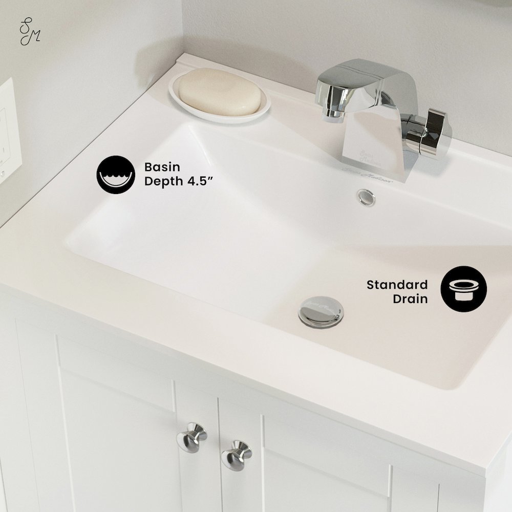 Swiss Madison SM-5-VT324 Vanity-Tops - View #3