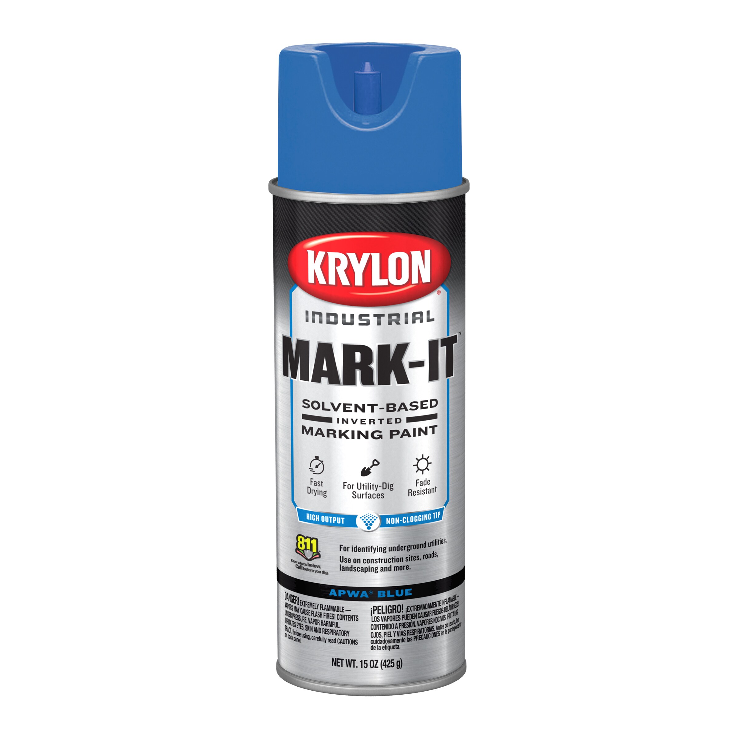 Krylon Industrial Mark-It Solvent-Based Inverted Marking Paint