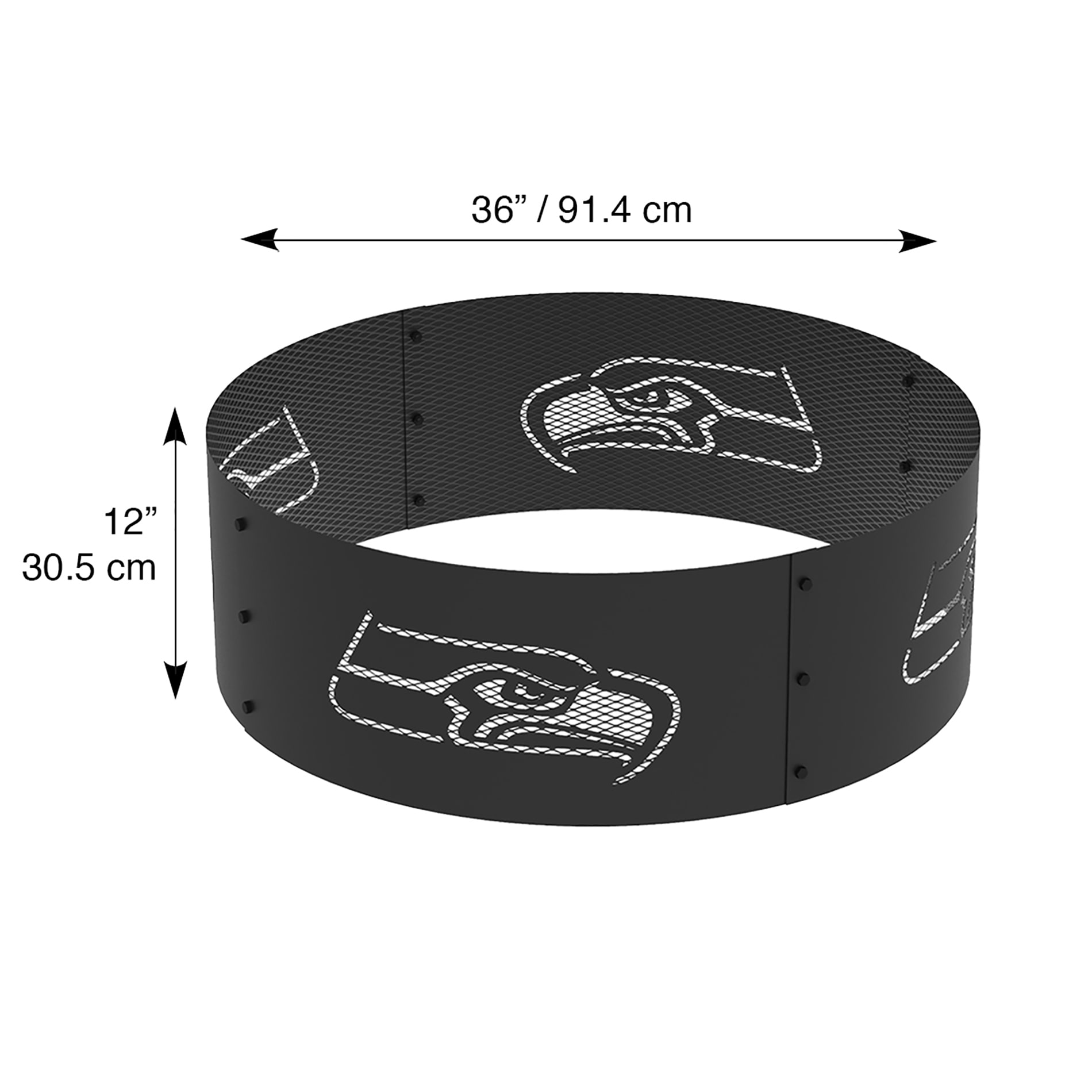 Blue Sky Outdoor Living FR361208-SEAHAWKS Commercial-Fire-Rings - View #5
