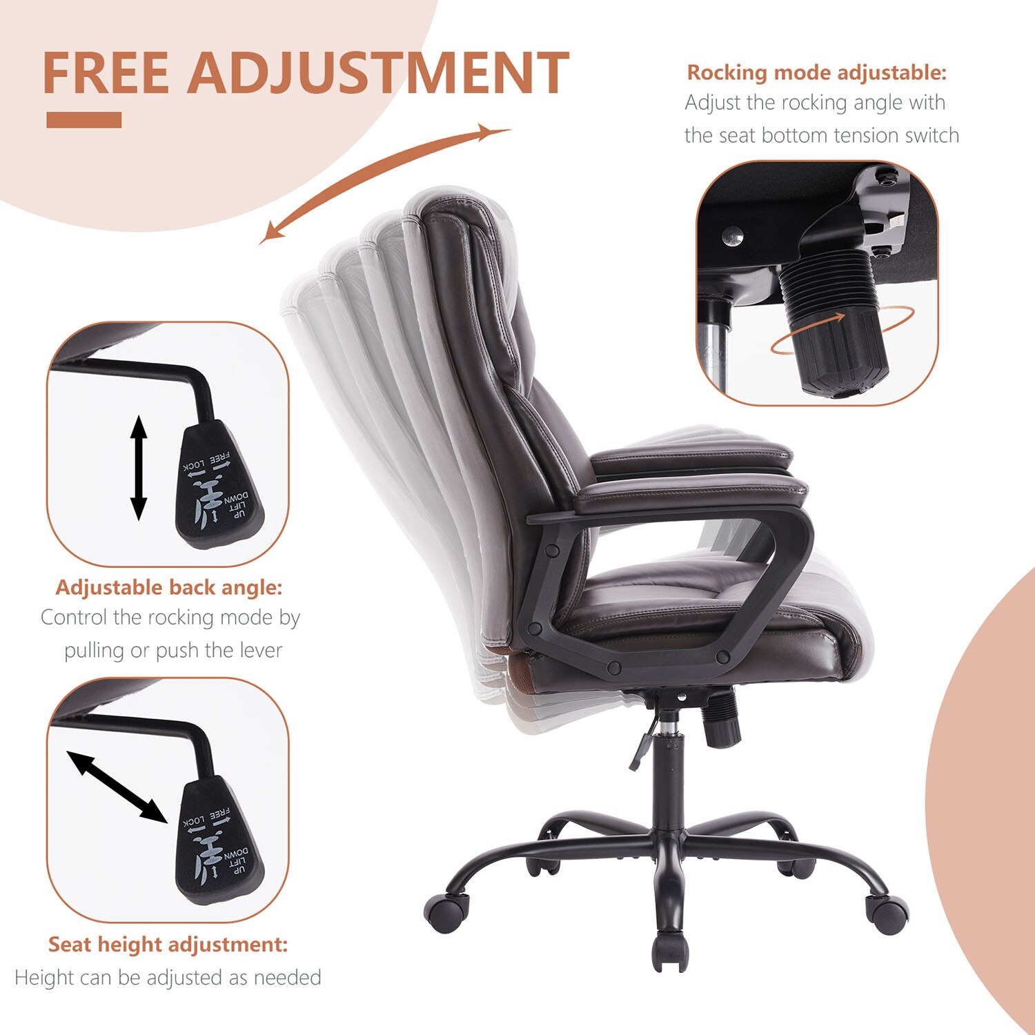 Sumyeg HFCM-W39522215 Office-Chairs - View #6