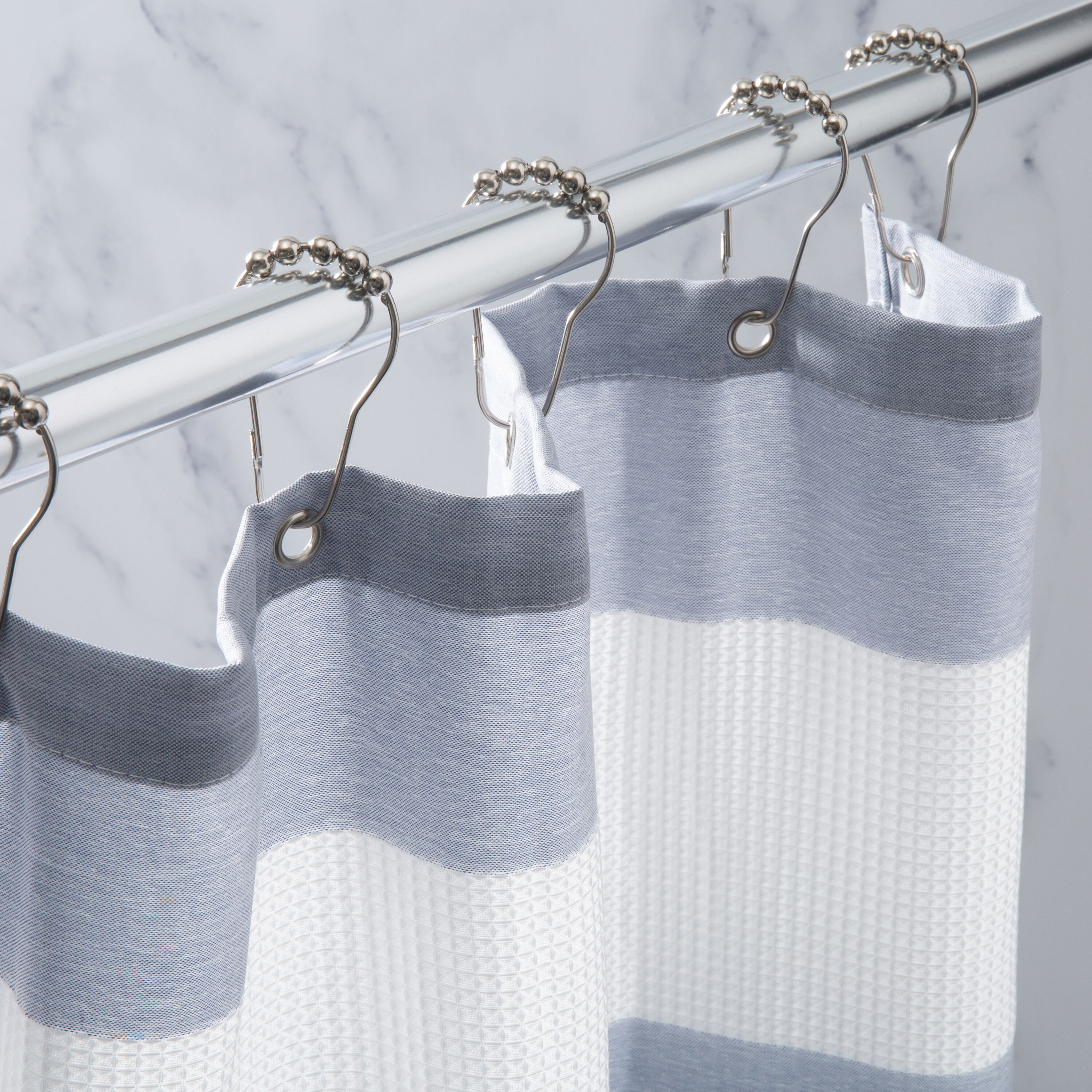 Bath Bliss 5292-CHR Shower-Rings-Hooks - View #2