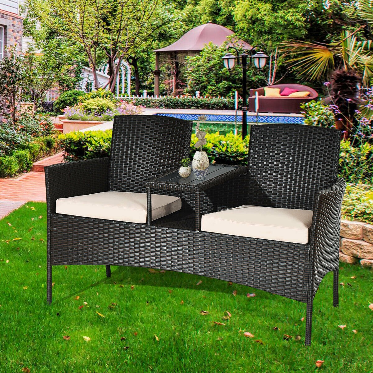 WELLFOR OUJN63233 Patio-Sofas-Daybeds - View #7
