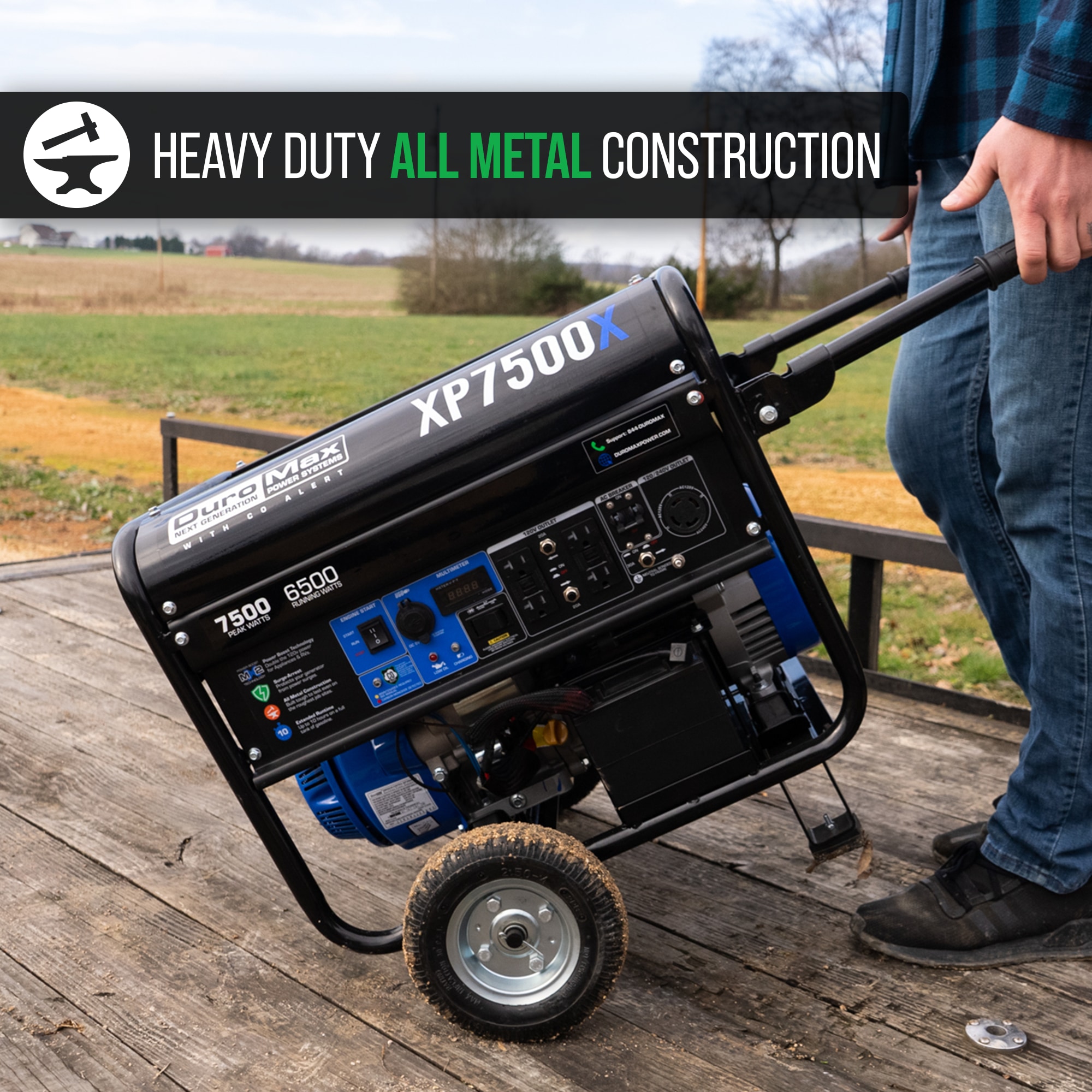 DuroMax XP7500X Portable-Generators - View #9