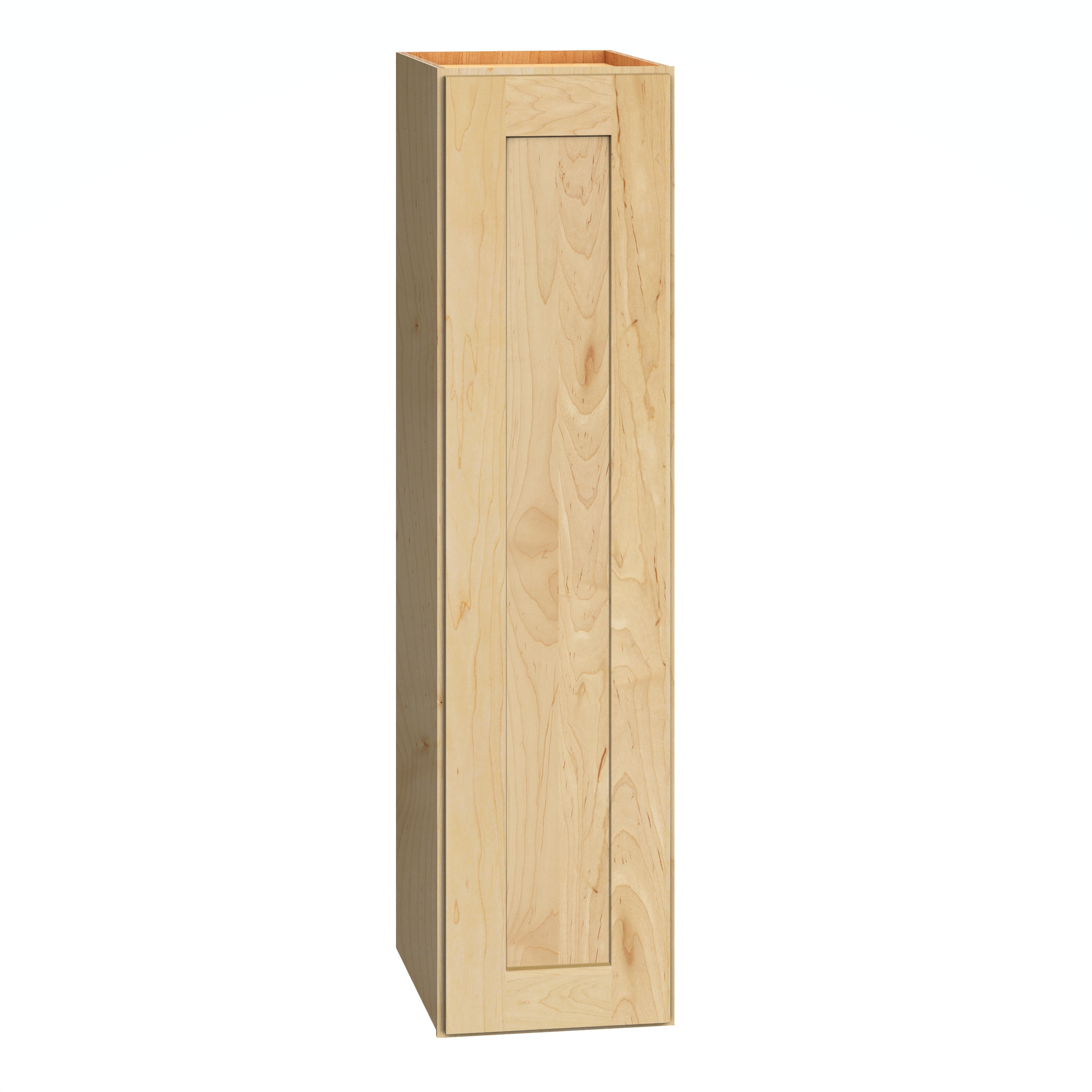 Diamond Express 62J-W936R Jamestown 9-in W x 36-in H x 12-in D Natural Light Brown Wall Fully assembled Plywood Cabinet (Recessed Panel Shaker)