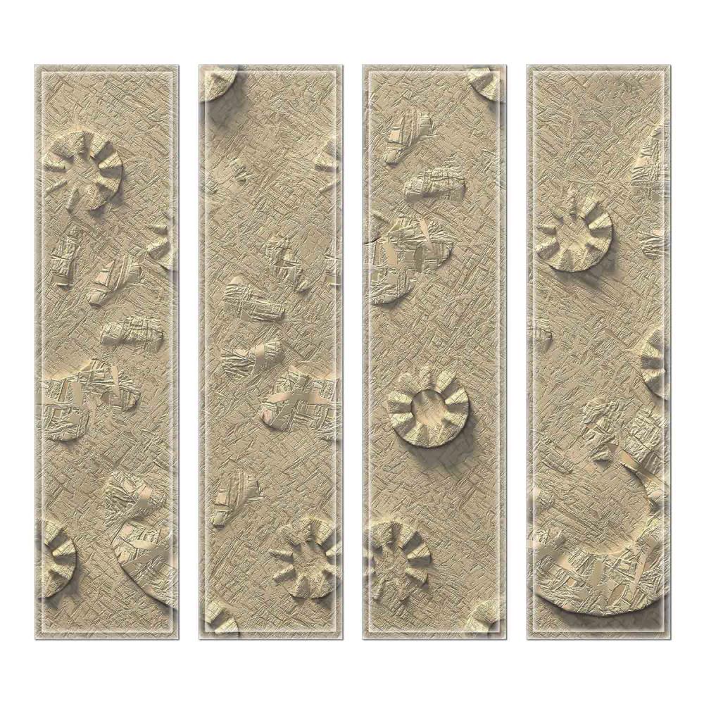 Instant Mosaic 5800102 Upscale Designs 32-Pack Multicolor 3-in x 12-in Glossy Glass Random Wall Tile