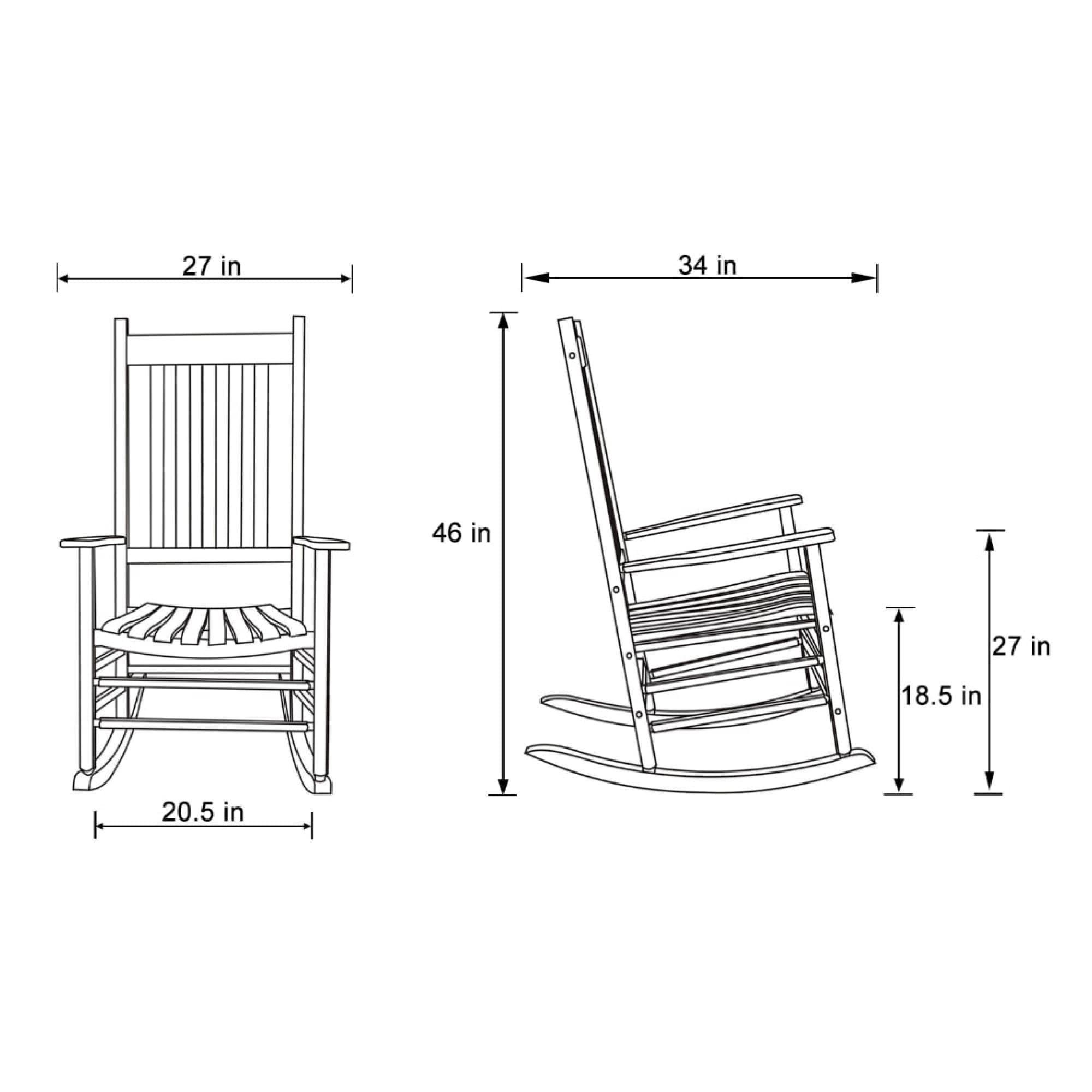 Shine Company 4332TU Patio-Chairs - View #7