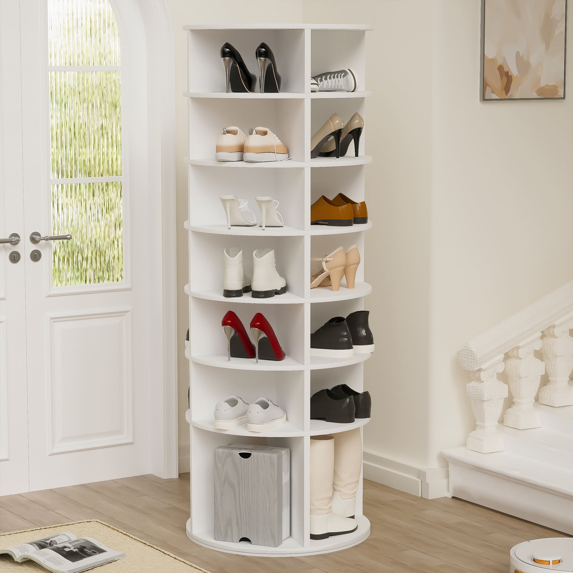 SINOFURN SYC080010BK Shoe-Racks - View #2