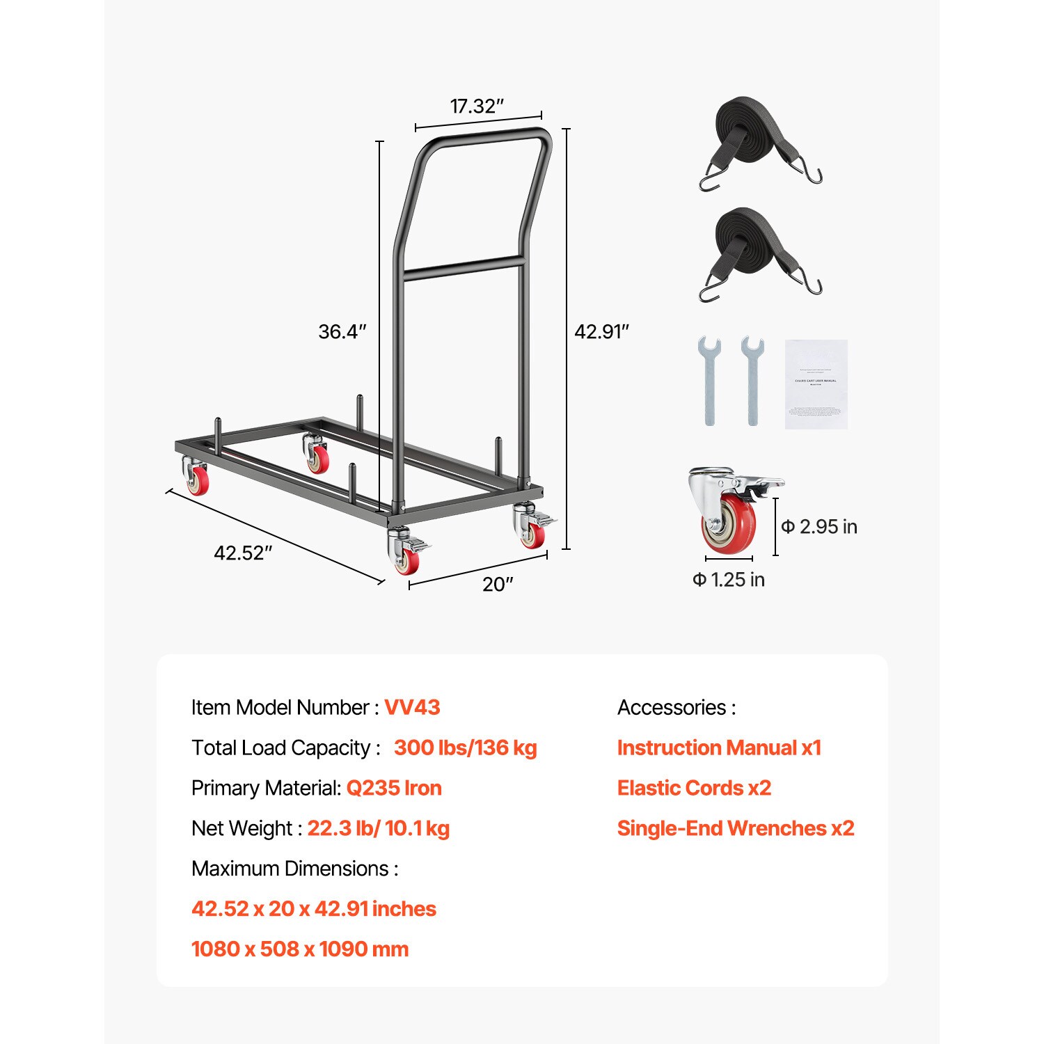 Adrinfly LAD0415HG45 Hand-Truck-Dollies - View #10