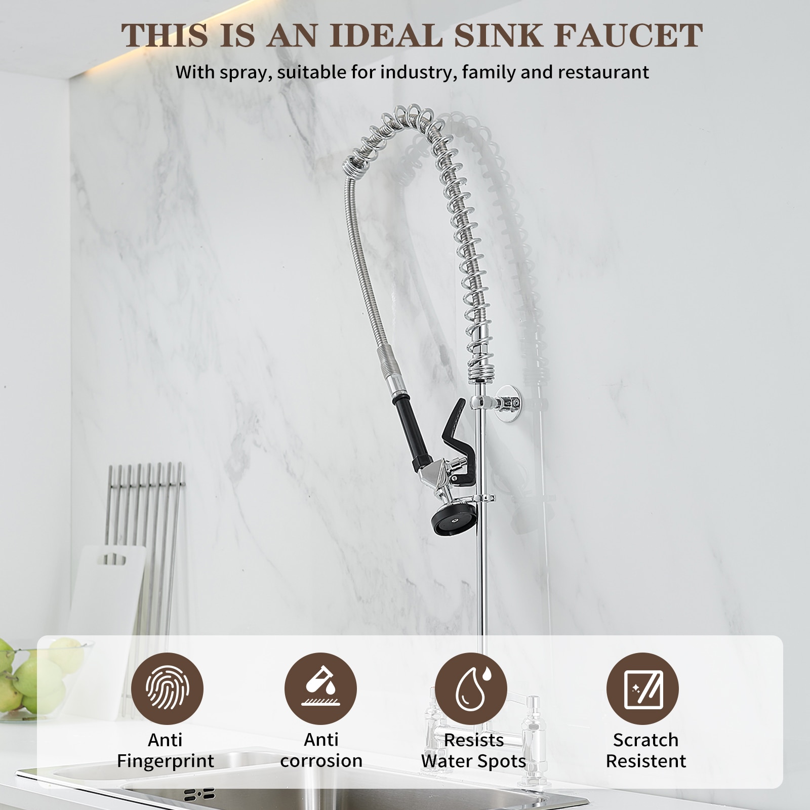 BWE A-94260H-C Kitchen-Faucets - View #6