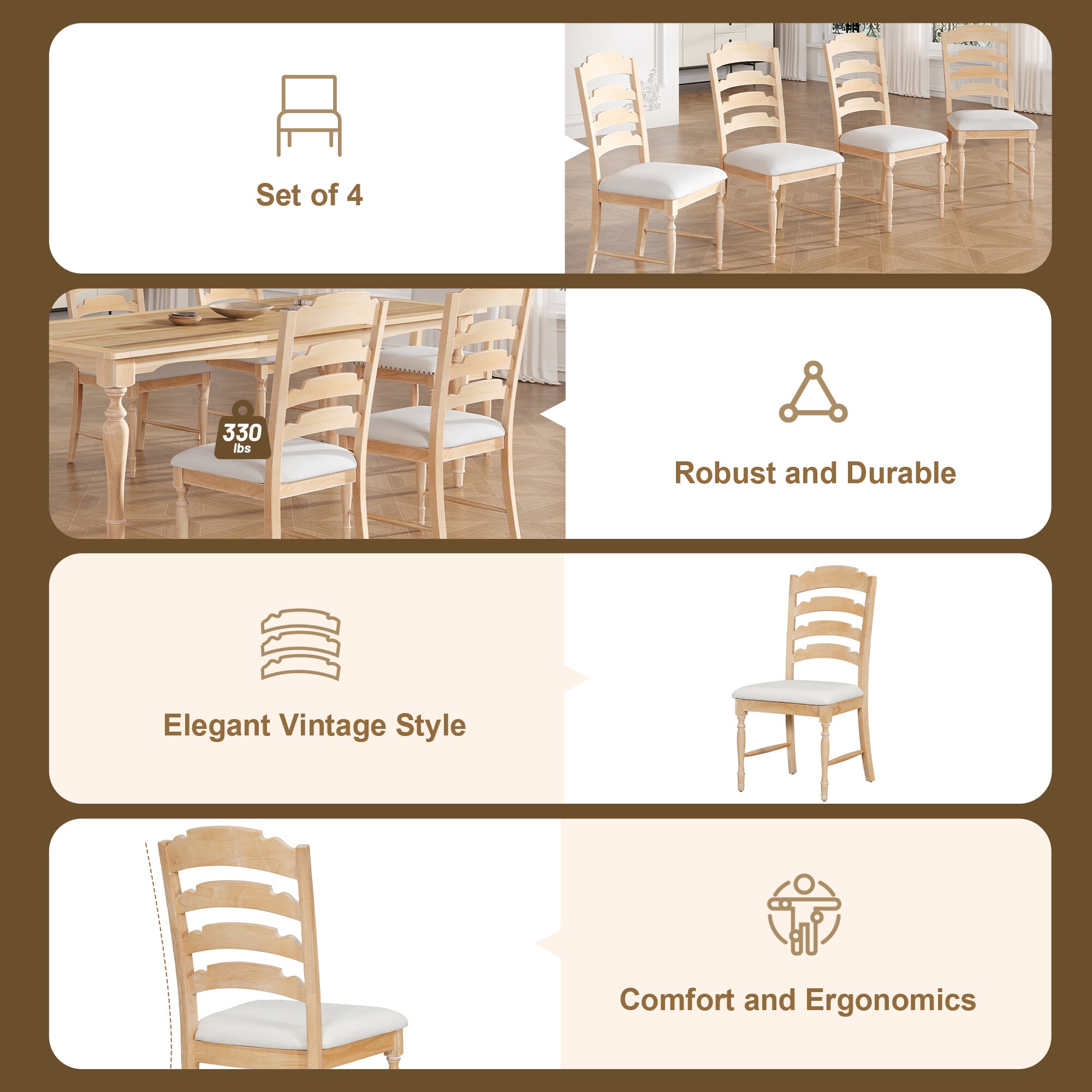SINOFURN SYA010556BG Dining-Sets - View #6