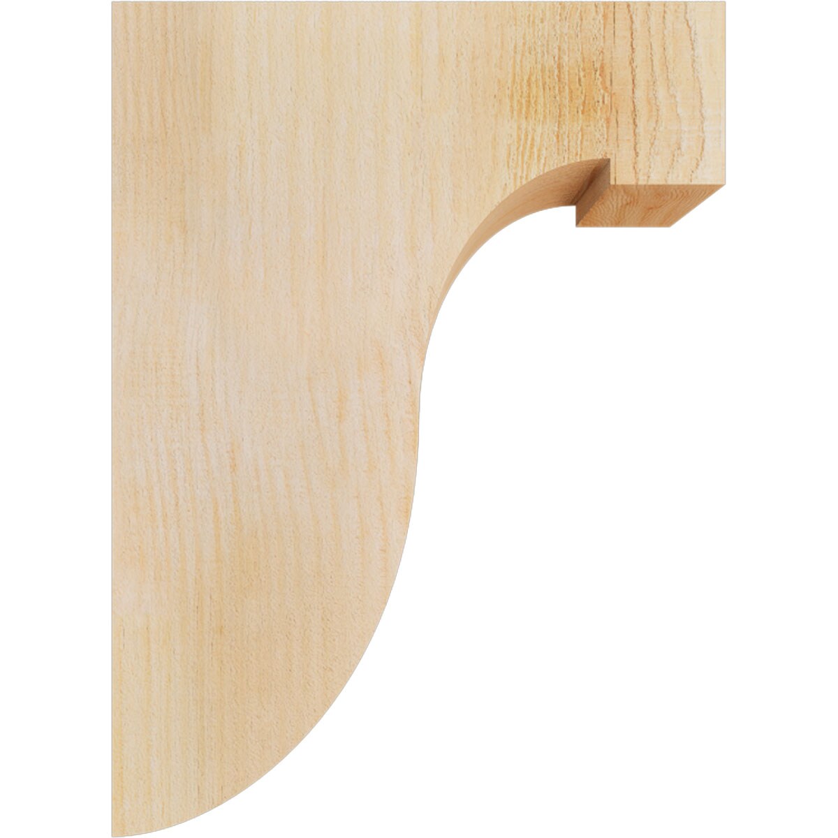 Ekena Millwork COR04X12X16DEL00RDF corbels - View #3