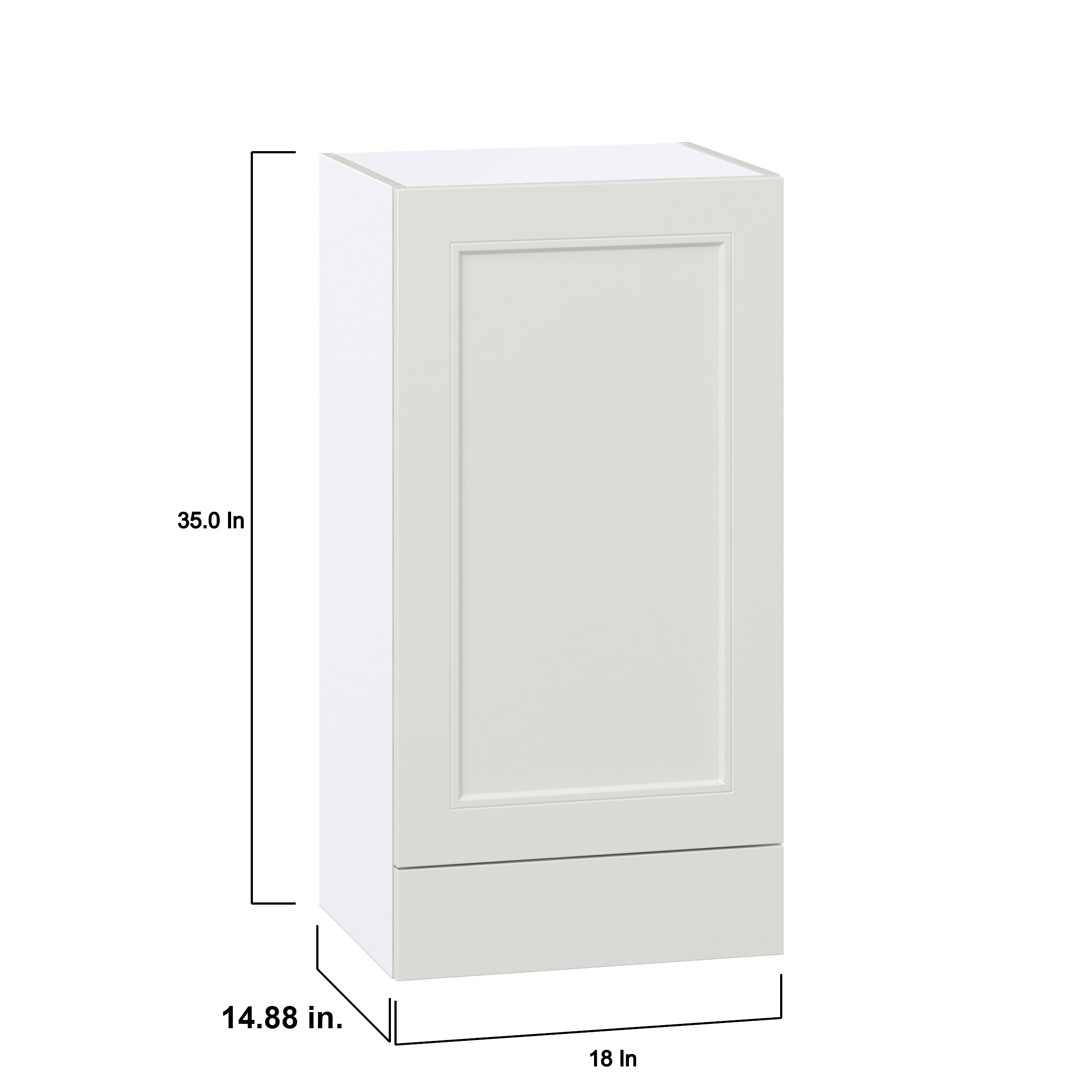 Hugo&Borg DSW1835A(L/R)-BE Cabinets-Kitchen - View #4