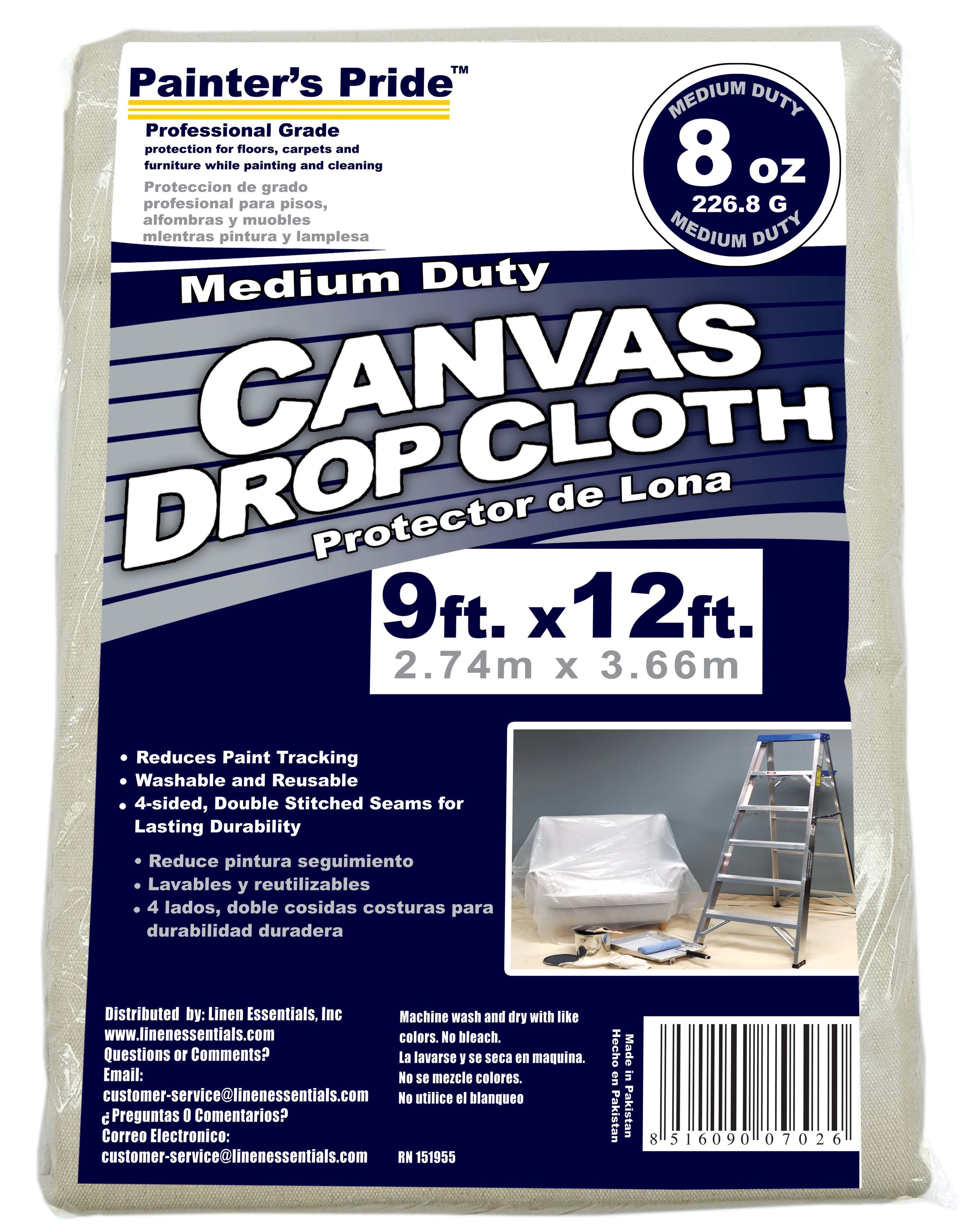 Painters Drop Cloth All Purpose Canvas Drop Cloth For Painting