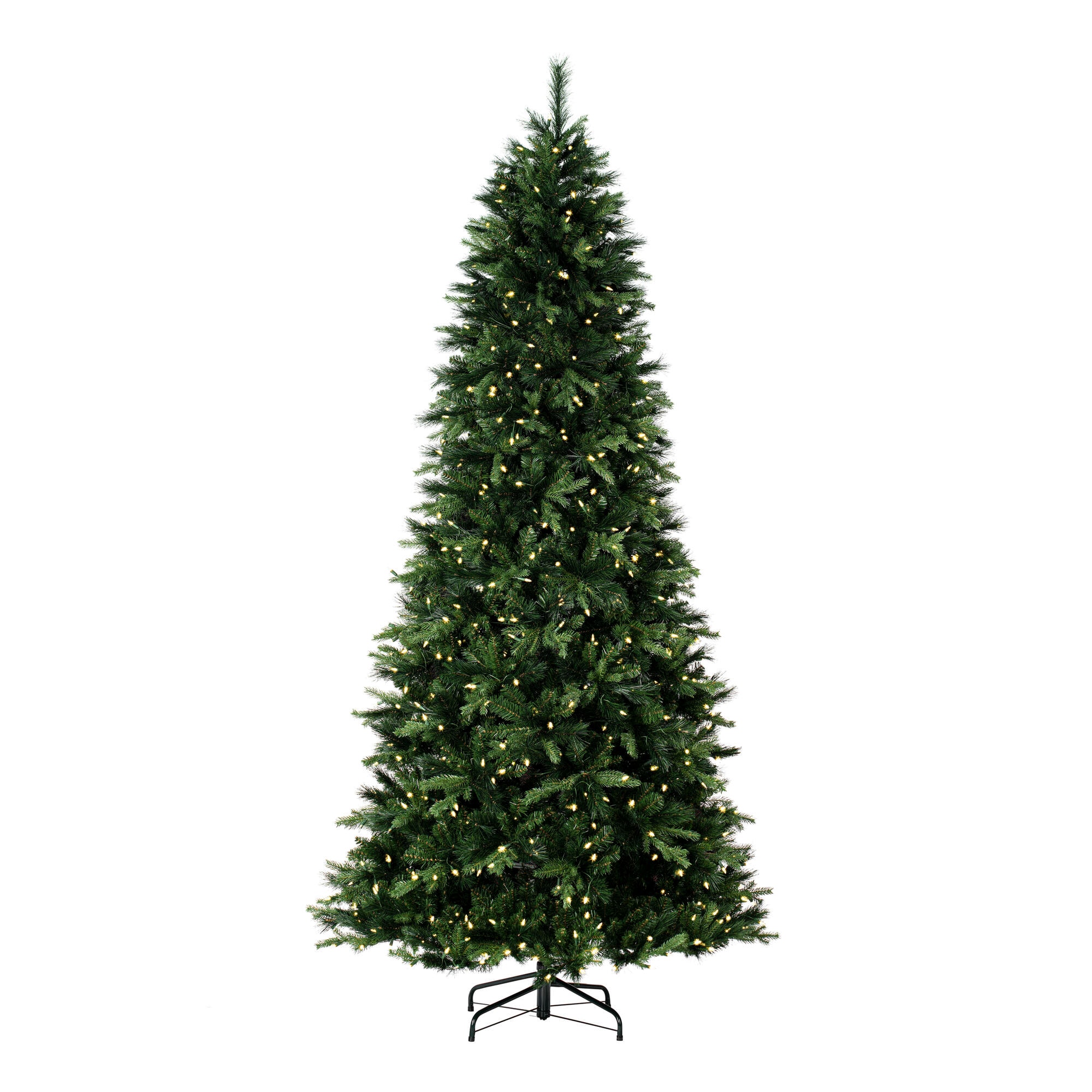 Vickerman DT211381LED 9-ft Spruce Pre-lit Artificial Christmas Tree with White LED Lights