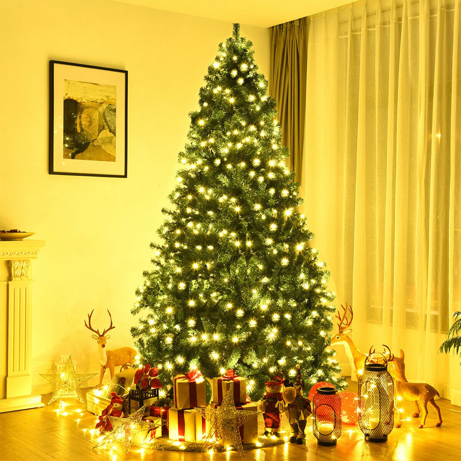 WELLFOR HYJ20640 Artificial-Christmas-Trees - View #7