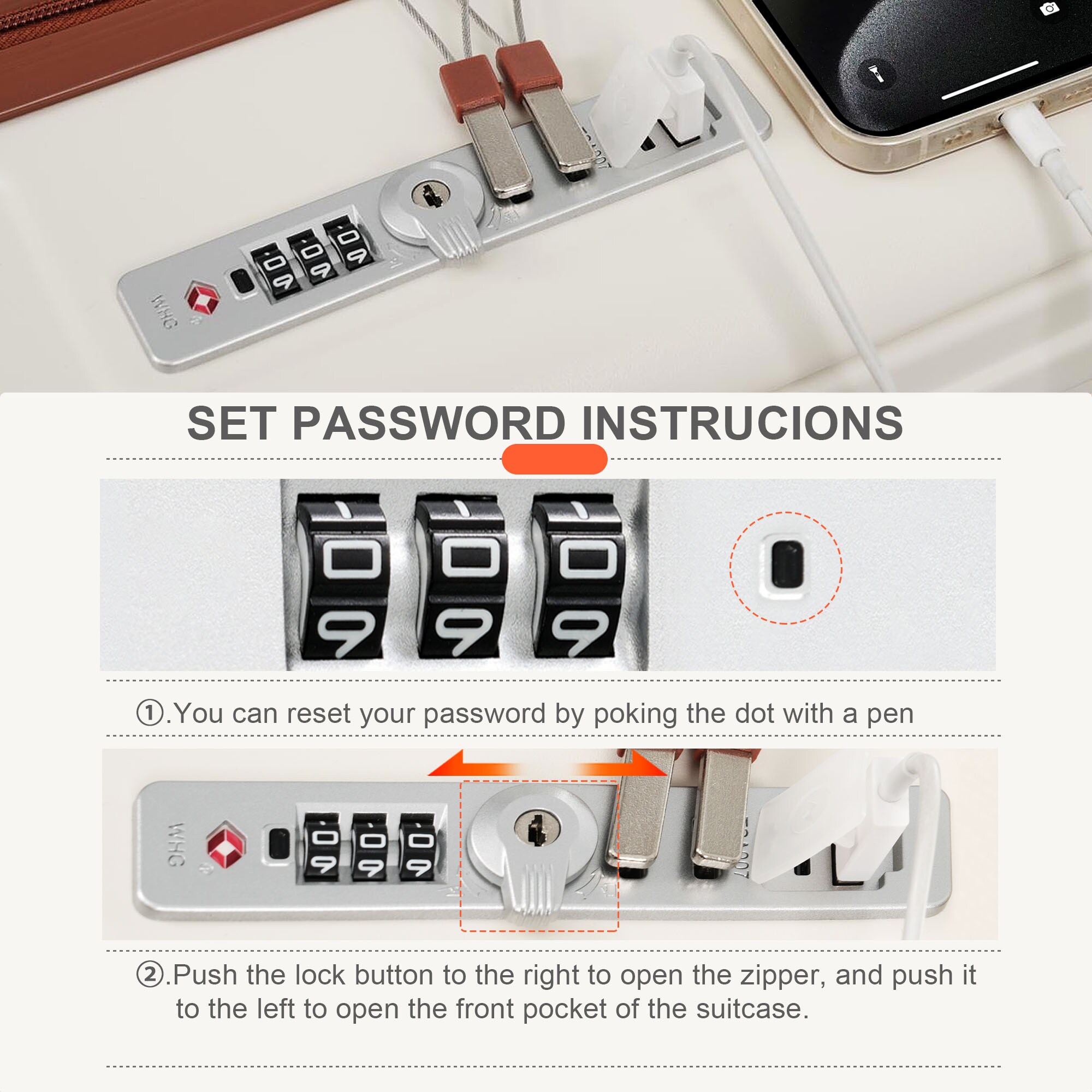 ModernLuxe L3P-N726P268997O Luggage-And-Luggage-Sets - View #5