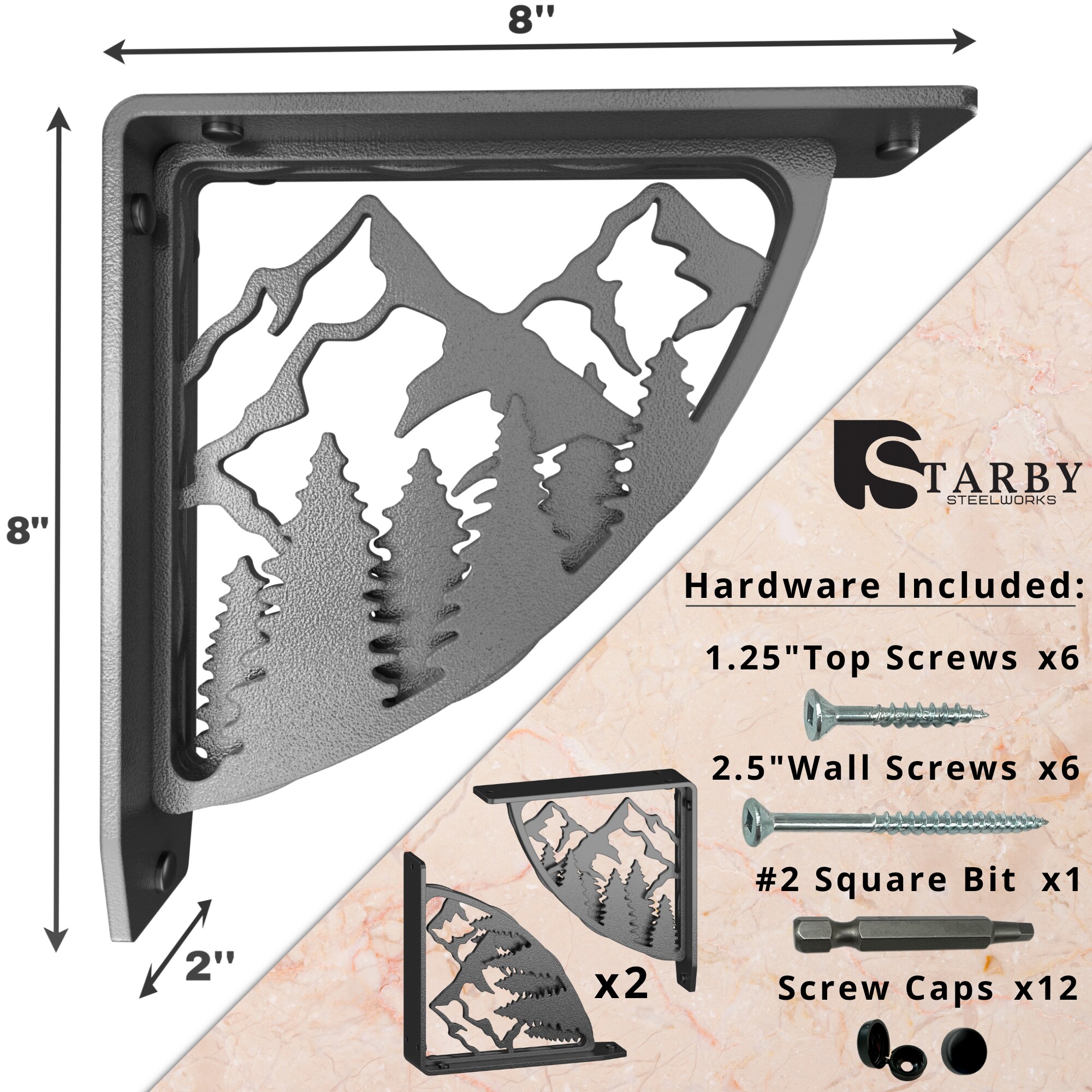STARBY SB-BULLBAY-8 Shelving-Hardware - View #3