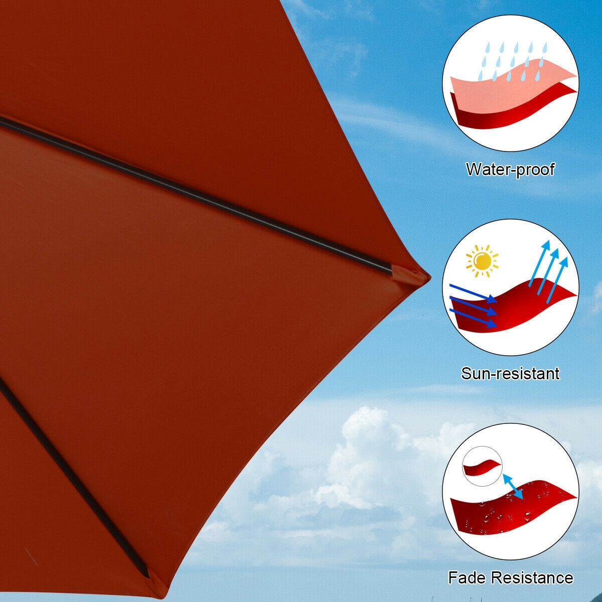 Clihome CWCH-OP70097WN Umbrellas-2 - View #10
