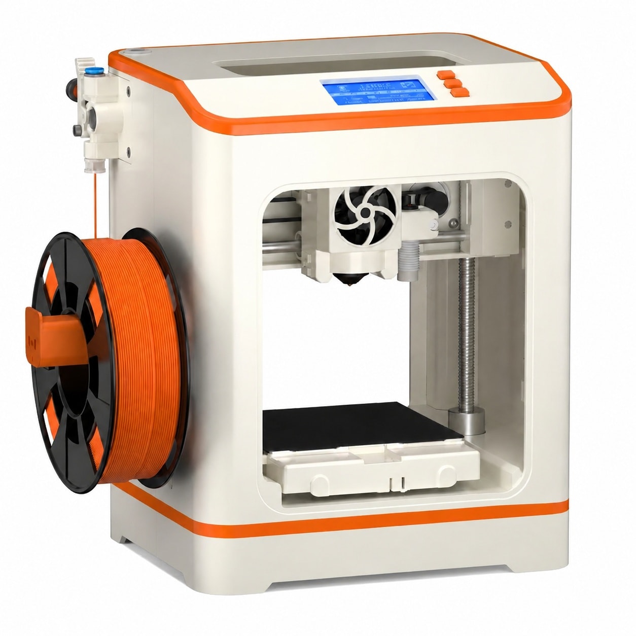 Etokfoks  Digital Mini 3D Printer Fully Assembled with WiFi Cloud Auto Leveling App Control Open Source for Home School Office