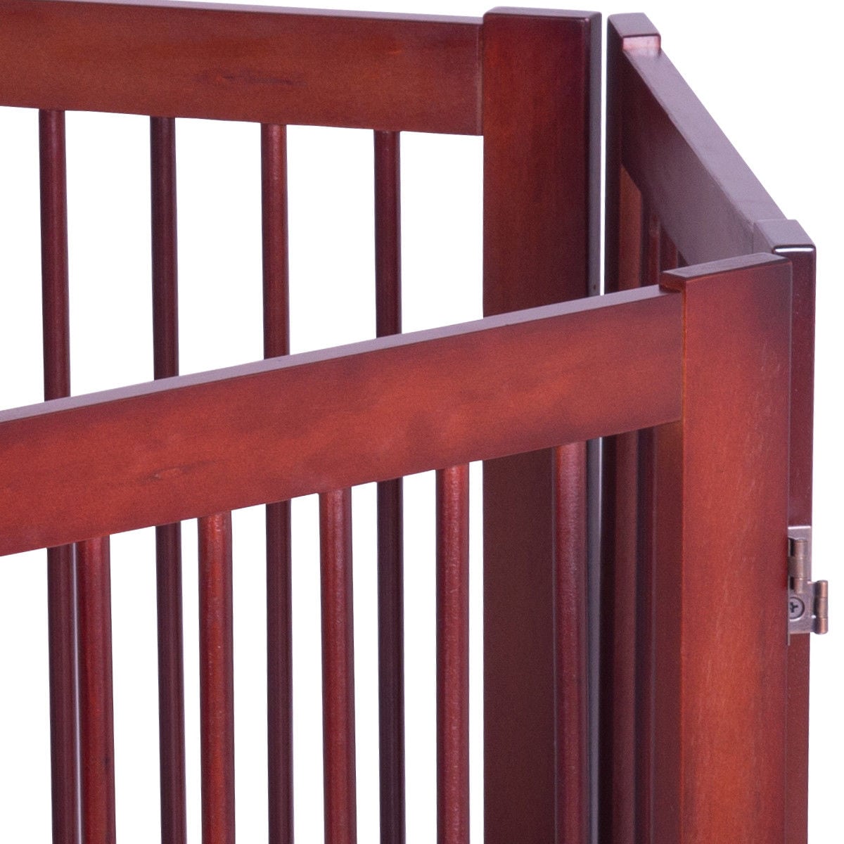 Costway OGY00411 Wood-Fence-Panels - View #2