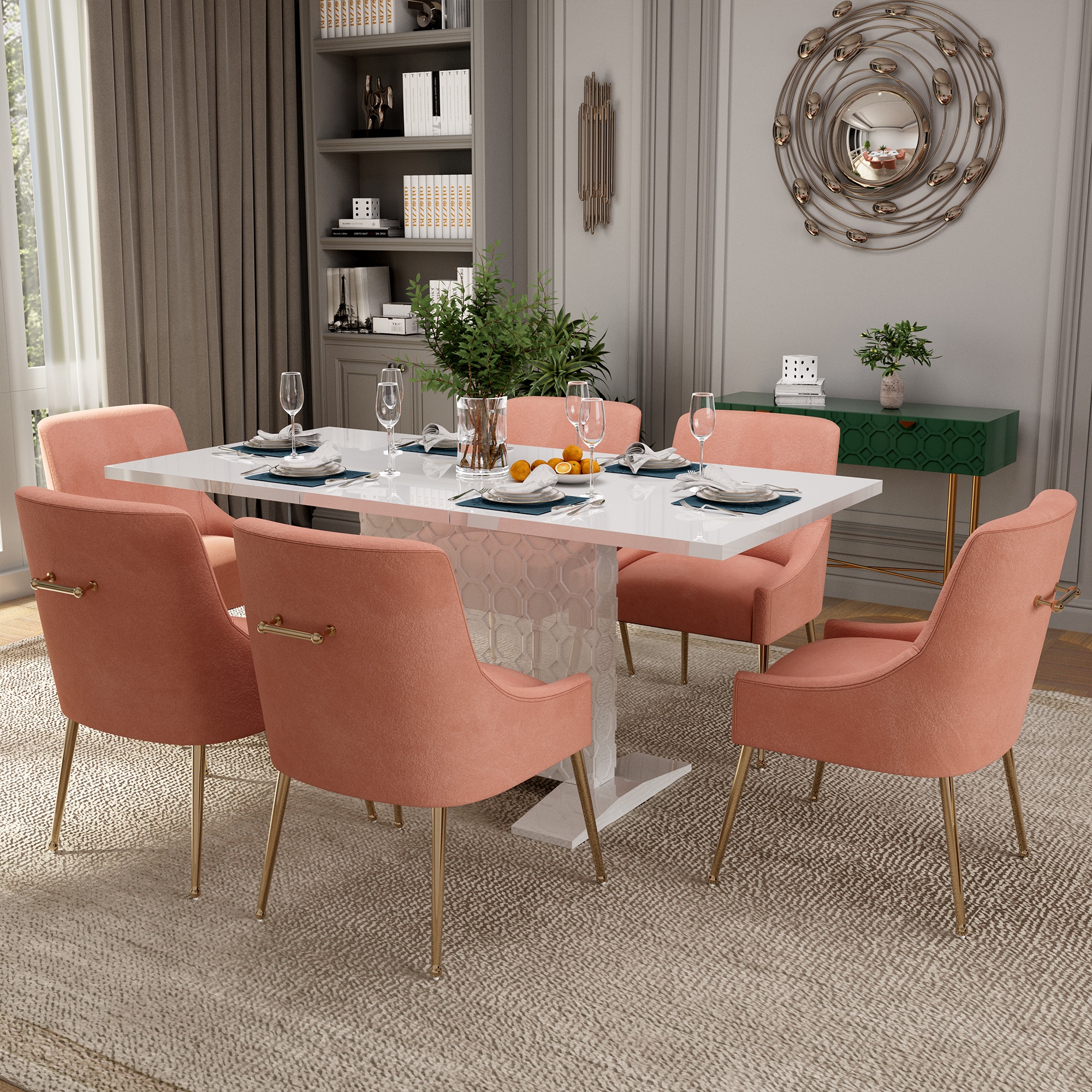 Clihome CL-ST1WH700PK Dining-Sets - View #4