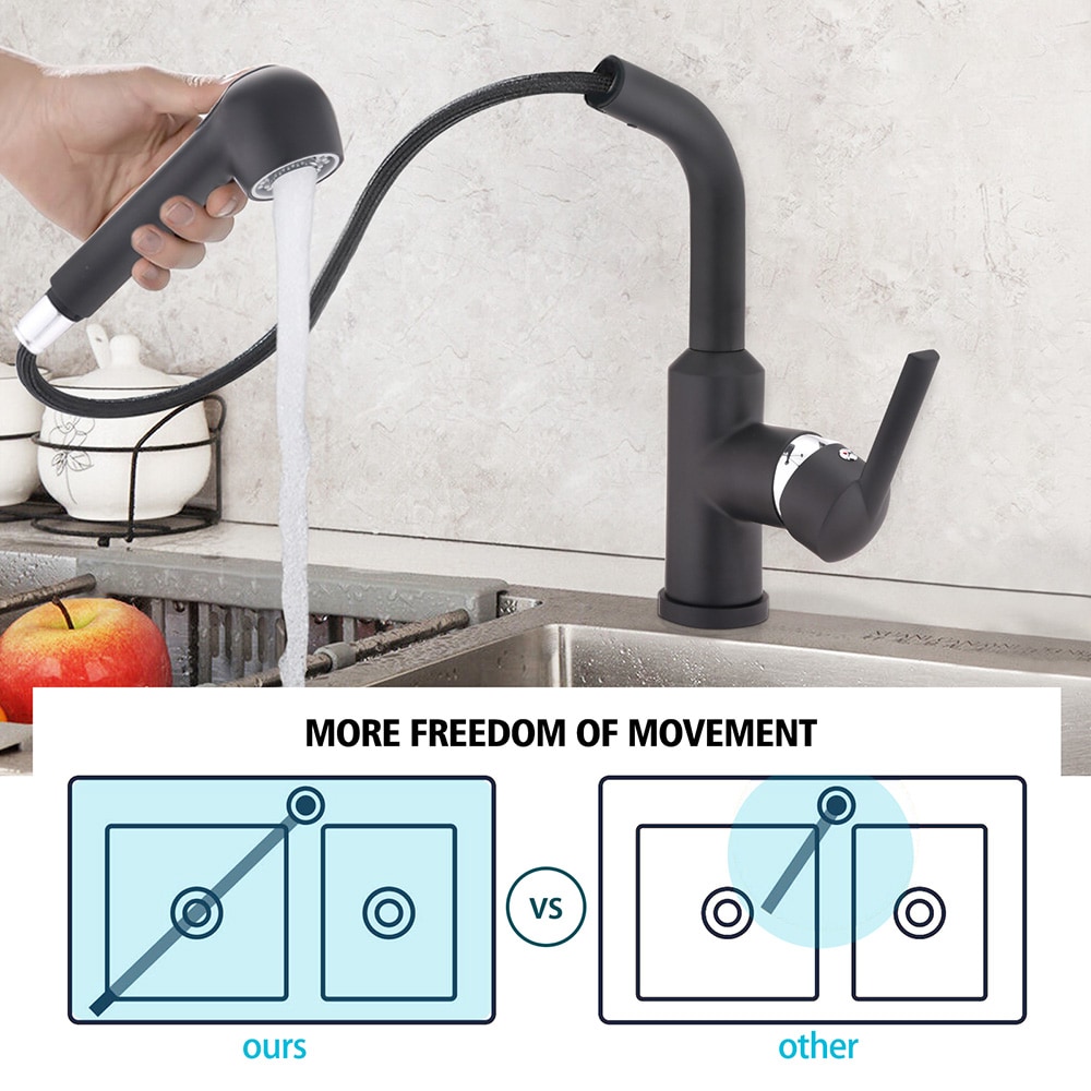 EQLOO 232180-MB Kitchen-Faucets - View #6