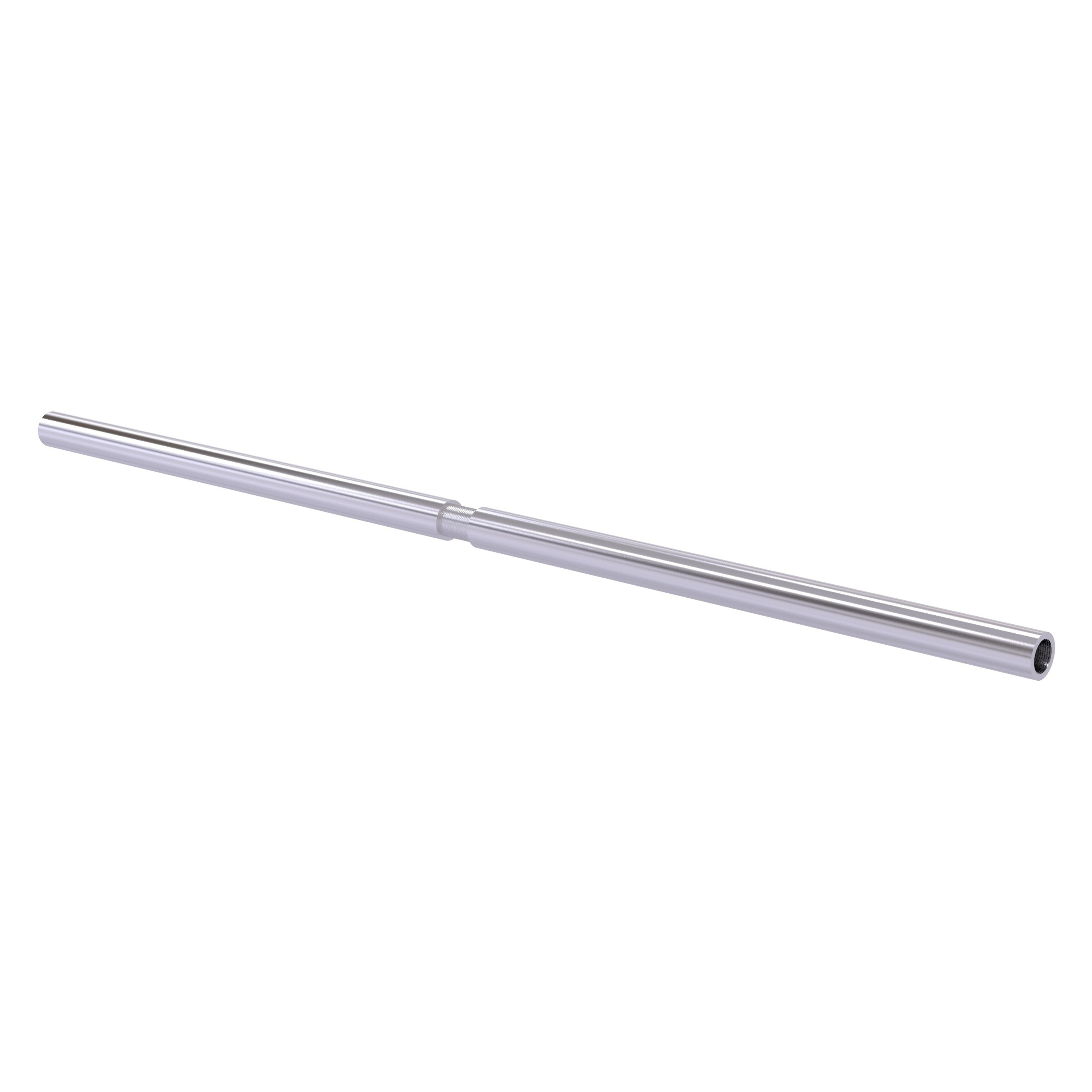 Allied Brass SR-60-SCH 36-in to 60-in Satin Chrome Fixed Single straight Shower Curtain Rod
