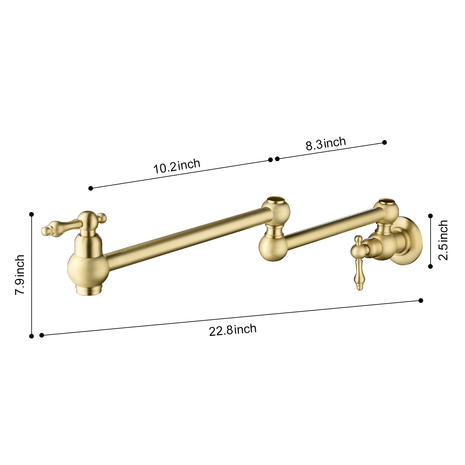 CASAINC CASADG020MB Kitchen-Faucets - View #3