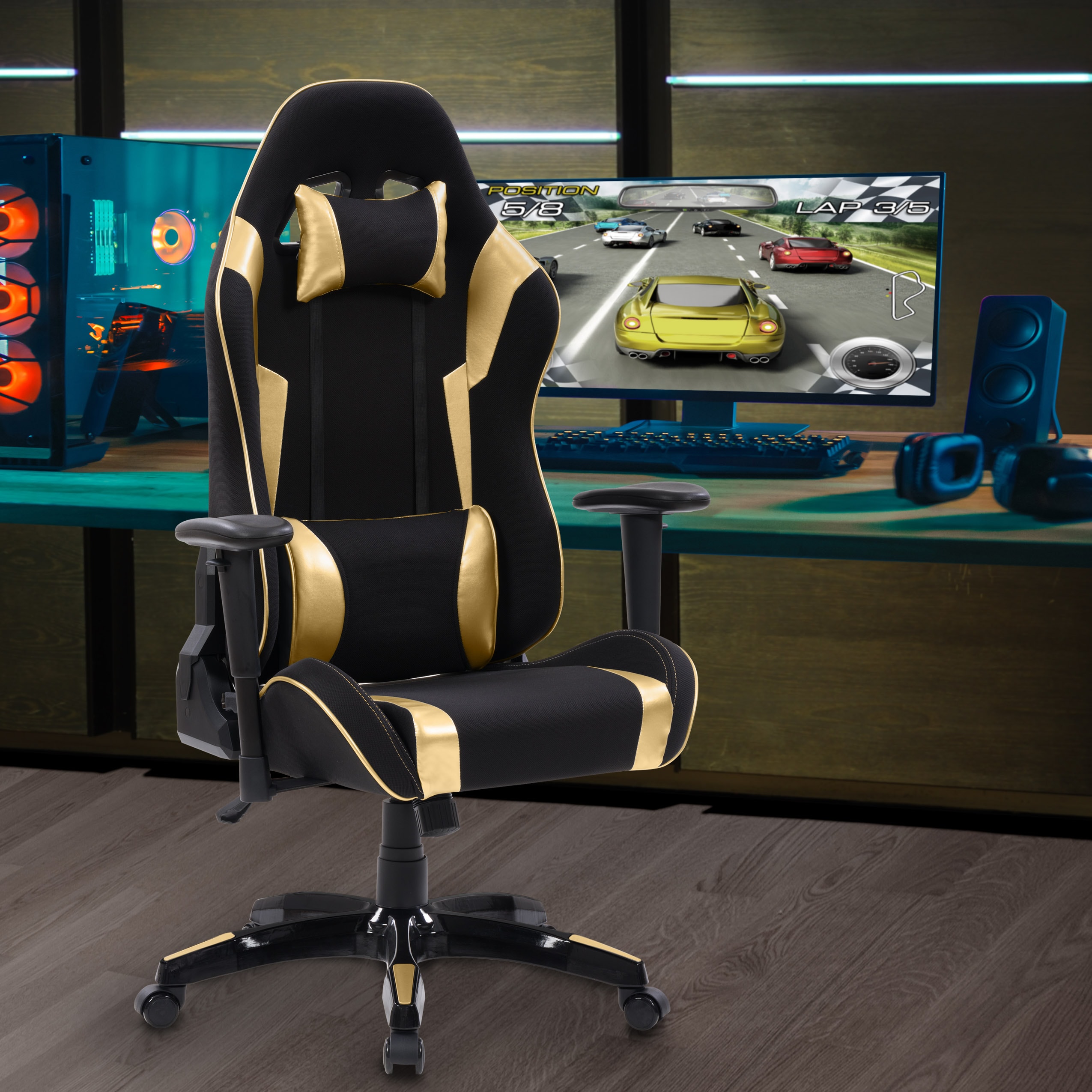 CorLiving LOF-802-G Office-Chairs - View #2