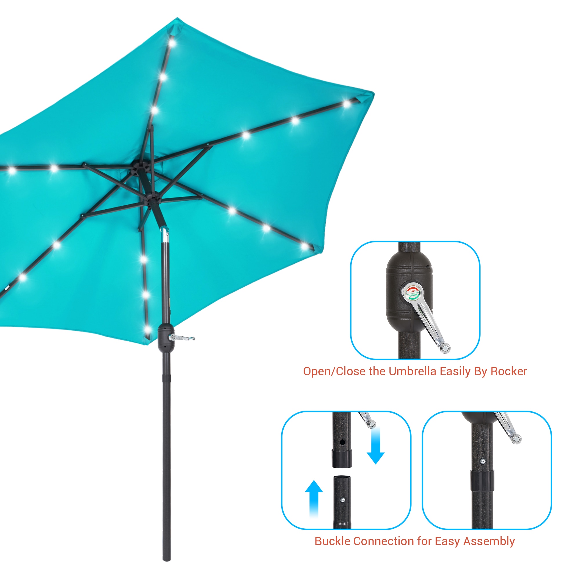 Sonkuki SD-LED90LB Umbrellas-2 - View #2