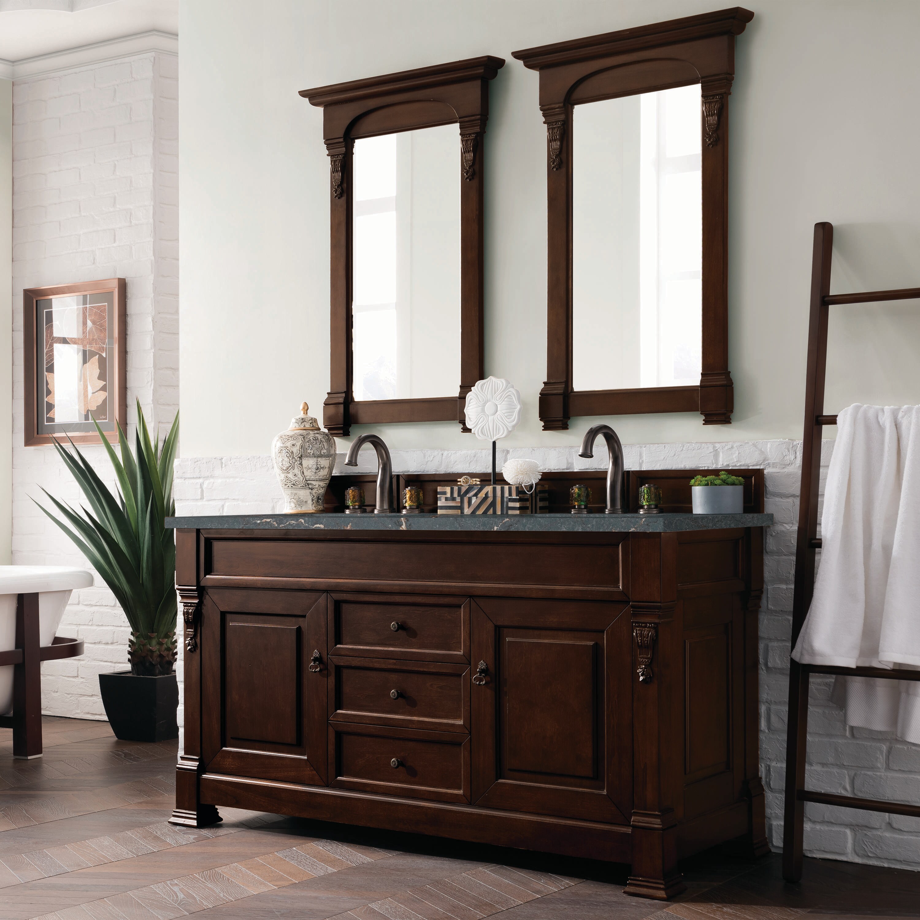 James Martin Vanities 147-114-5661-3PBL Bath-Vanity-Combo - View #3